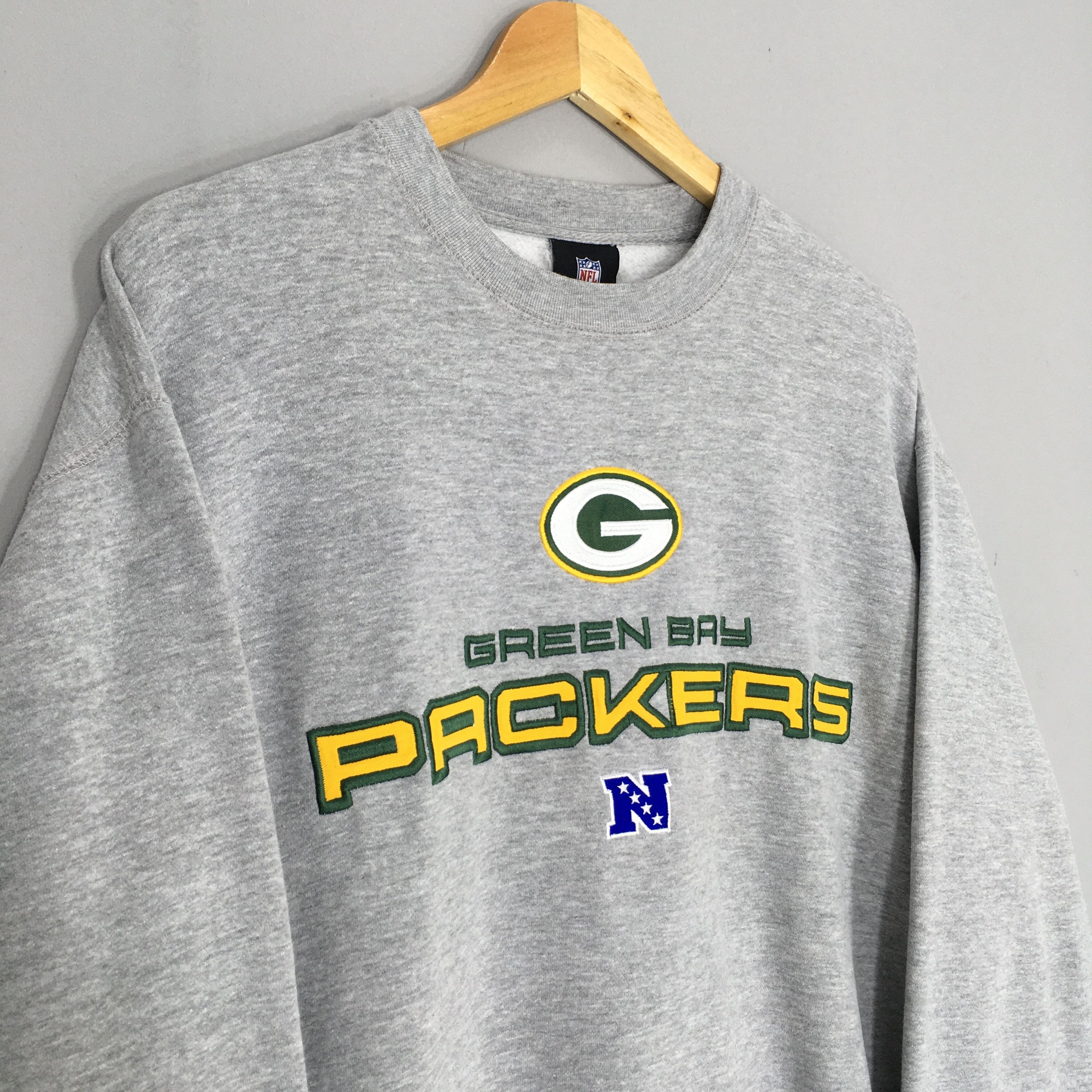 NFL × Vintage Vintage Green Bay Packers NFL Boxy Sweatshirt XLarge Size US XL / EU 56 / 4 - 3 Thumbnail