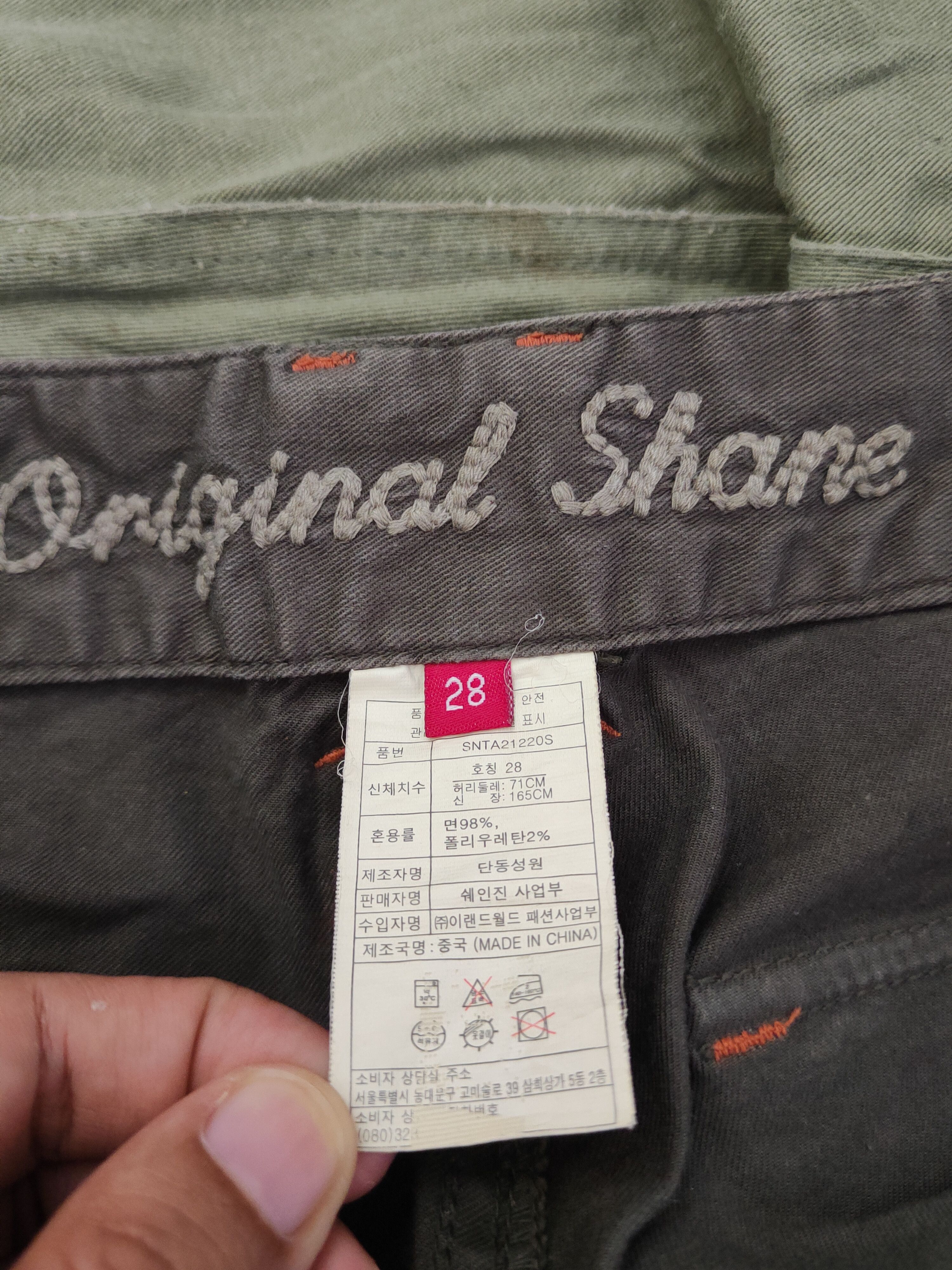 Japanese Brand DL Shane Brown Multipocket Tactical Cargo Pants #1347 Size 28" / US 6 / IT 42 - 14 Thumbnail