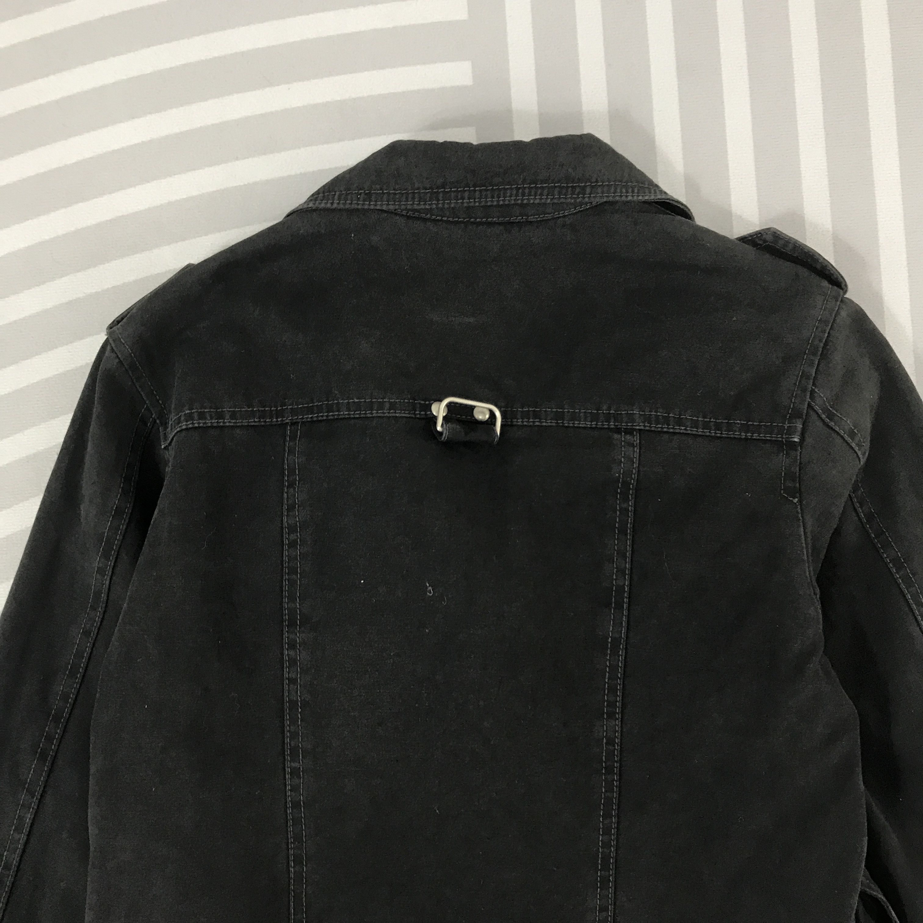 Japanese Brand Vintage Algon Quins japan style fashion Punk black Jacket Size US S / EU 44-46 / 1 - 4 Thumbnail