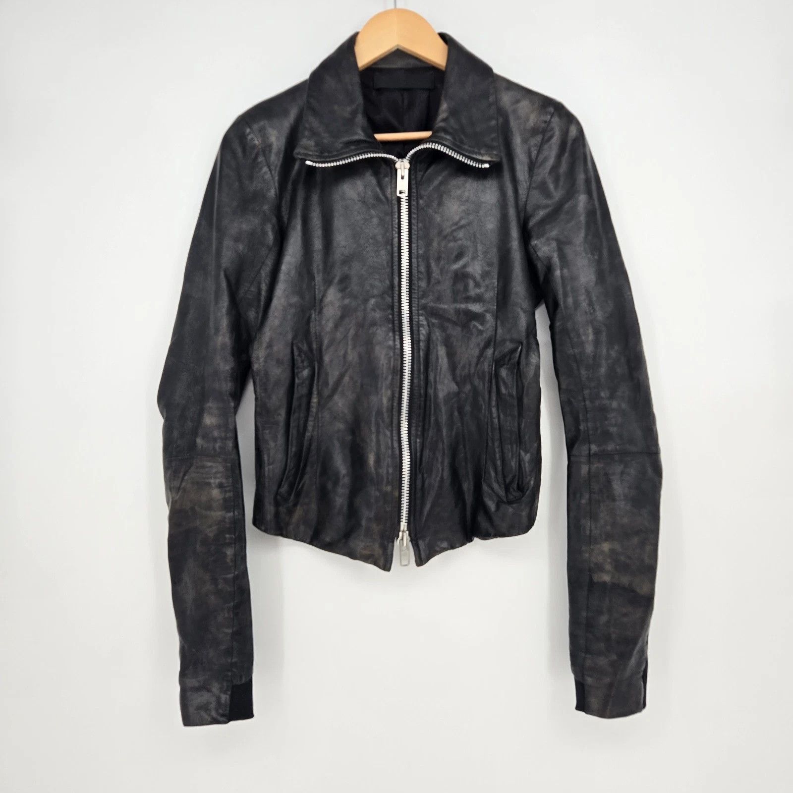 Ekam × Japanese Brand EKAM 034 by KANYA MIKI - LAMB LEATHER HOODED