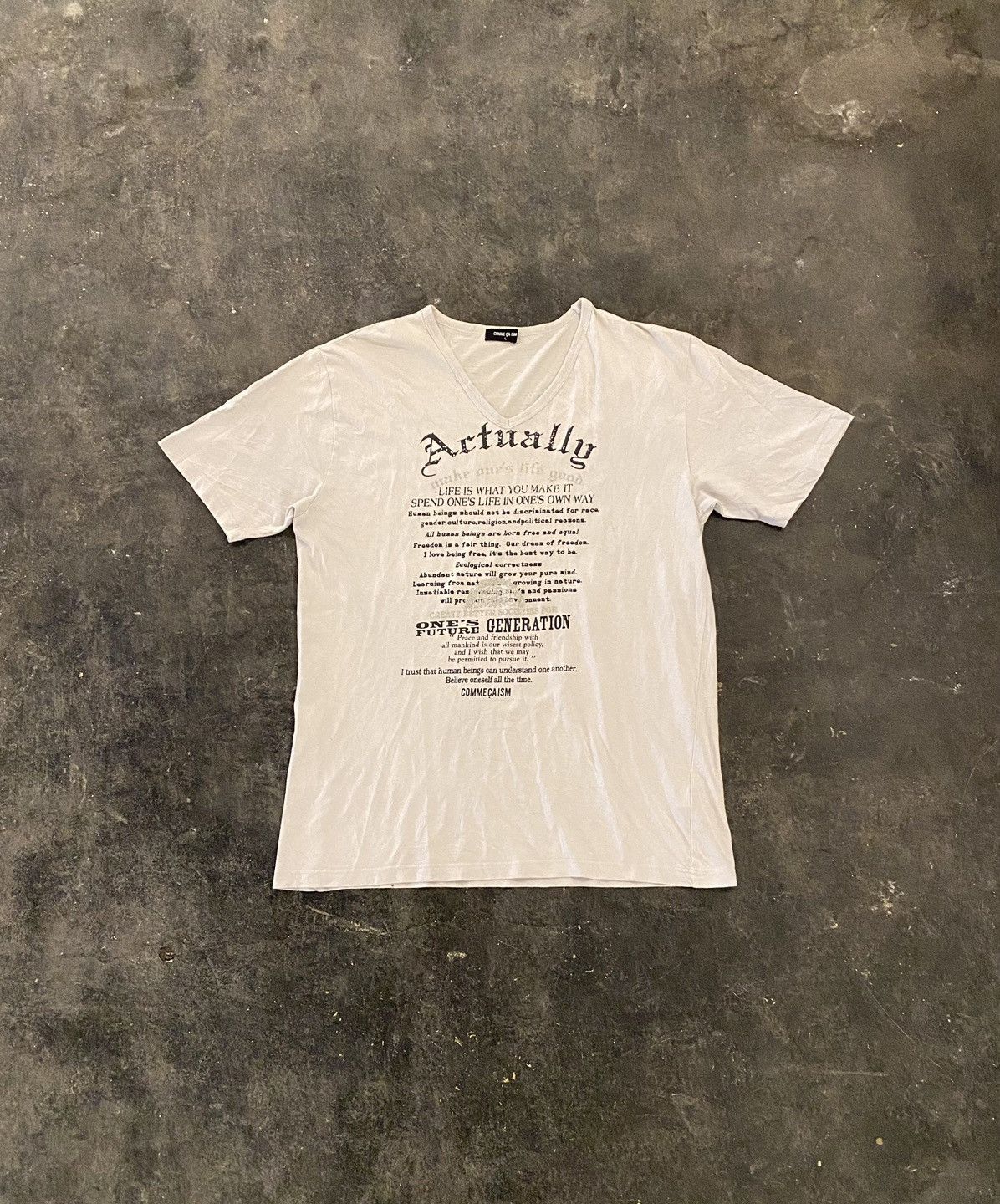 Hysteric Glamour Y2k Comme ca ism ifsixwasnine tshirt Size US L / EU 52-54 / 3 - 1 Thumbnail