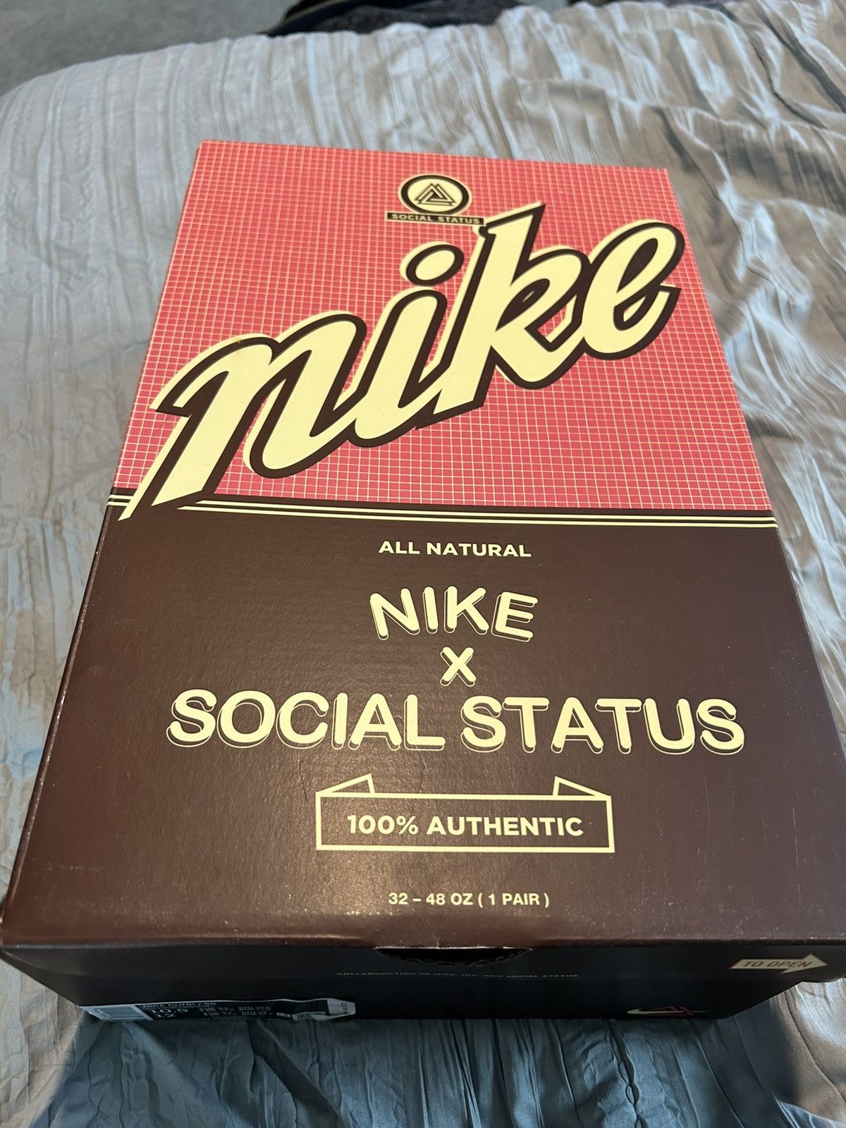 Jordan Brand × Nike × Social Status Nike dunk x Social Status Chocolate Milk Size US 10.5 / EU 43-44 - 11 Thumbnail