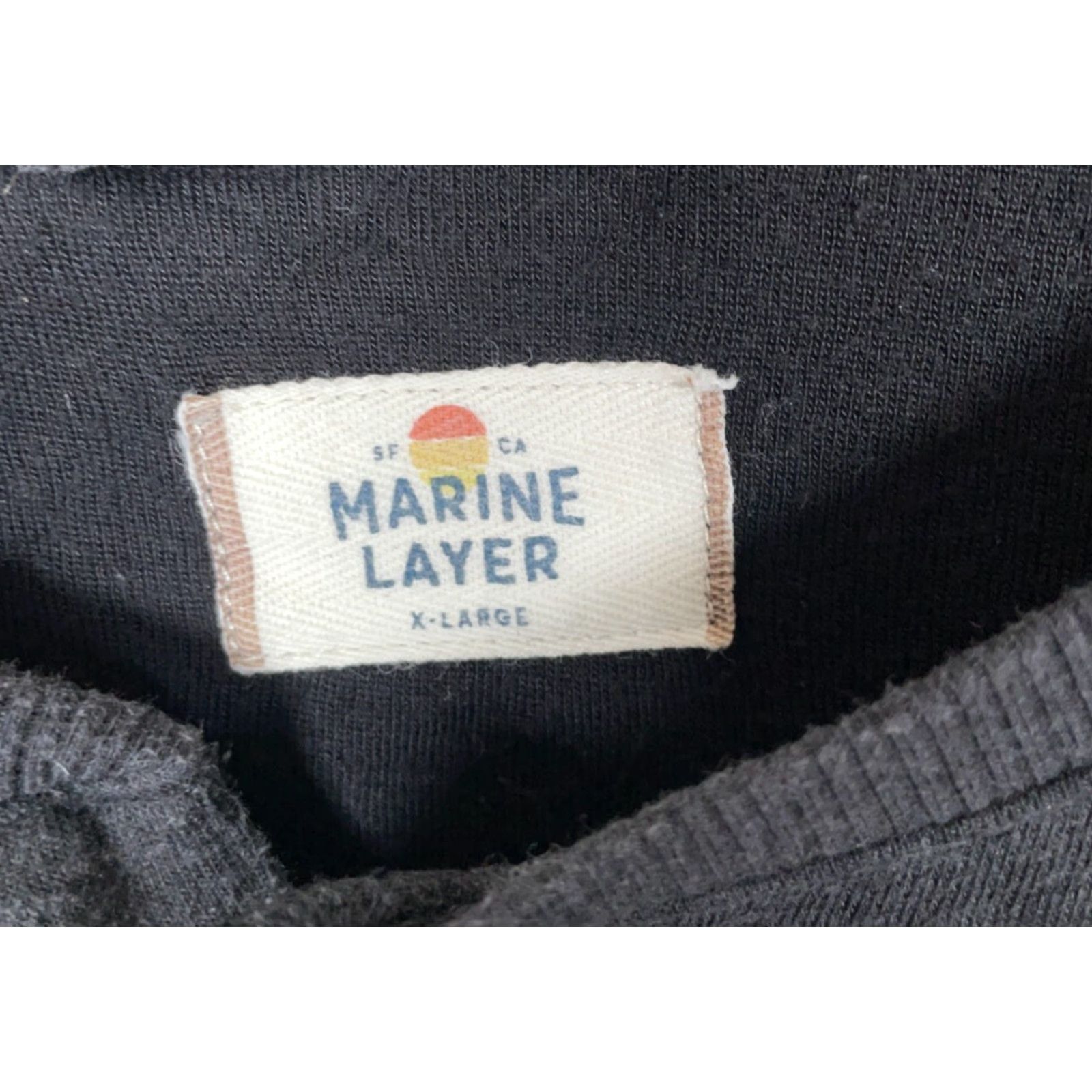Marine Layer Marine Layer Henley Pullover Shirt Men Large Charcoal Gray Lightweight Rayon Cotton Blend - Preppy Vintage? No, not vintage. Size US L / EU 52-54 / 3 - 3 Thumbnail