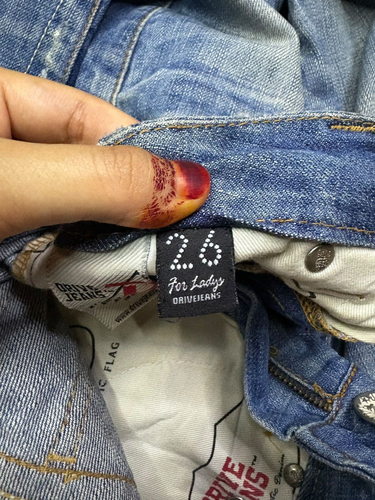 Hysteric Glamour × Japanese Brand Vintage Japanese Brand Blue Wash Bootcut Flare Jeans Size US 29 - 12 Thumbnail
