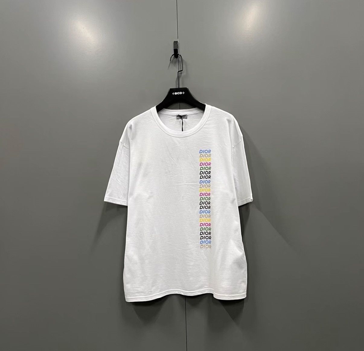 Dior Dior White Letter Print Short Sleeve T-shirt J41 Size US XXL / EU 58 / 5 - 1 Thumbnail