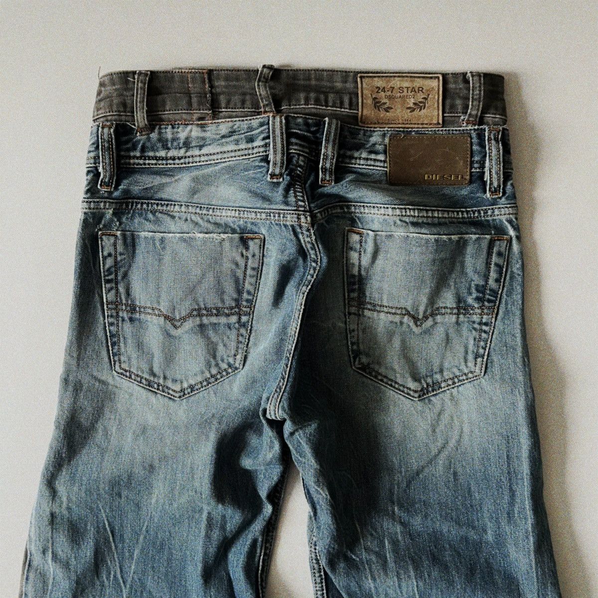 Diesel Rare 1/1 Hybrid Rebuilt Diesel x Dsquared2 Jeans Size US 30 / EU 46 - 9 Thumbnail