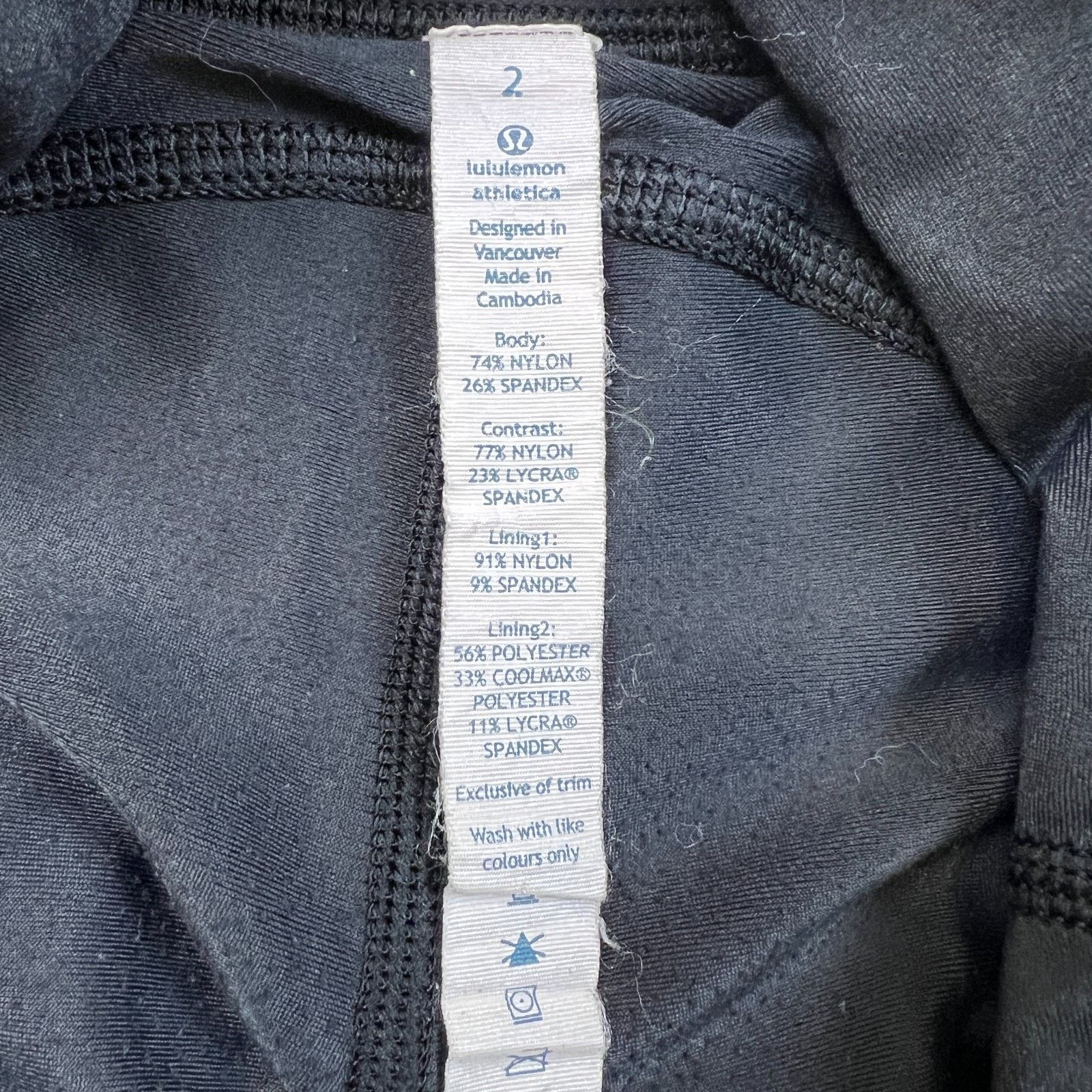 Lululemon Lululemon Speed Tight IV Size 2 Leggings Running Pilates Size 26" / US 2 / IT 38 - 9 Thumbnail