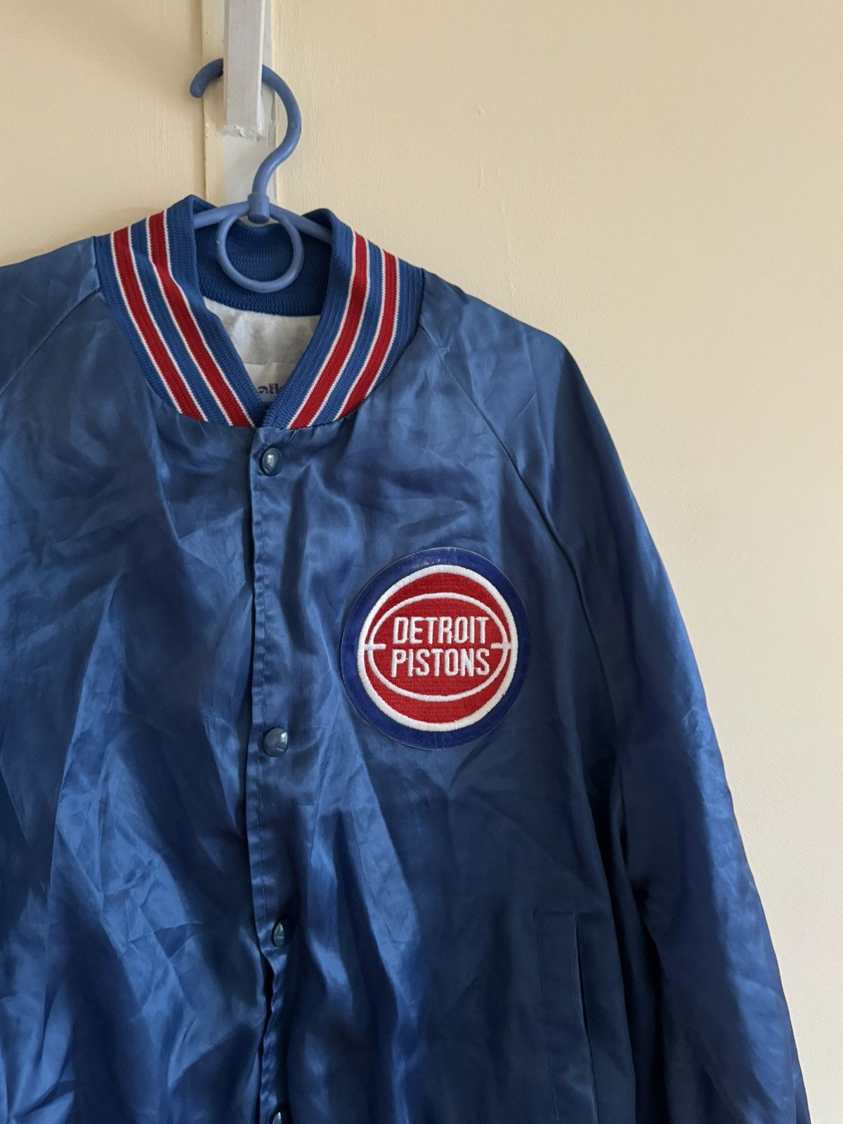 NFL × Vintage Vintage Chalk Line Detroit Pistons Jacket Size US L / EU 52-54 / 3 - 2 Thumbnail