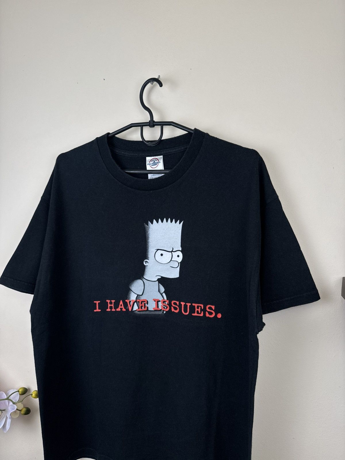 Other Vintage The Simpsons T shirt Bart I have issues 2001 L Size US L / EU 52-54 / 3 - 6 Thumbnail