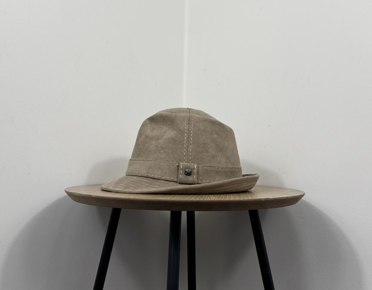 Vintage Vintage Mayser Hat Exclusive Alcantara Suede Safari Style Size ONE SIZE - 1 Thumbnail