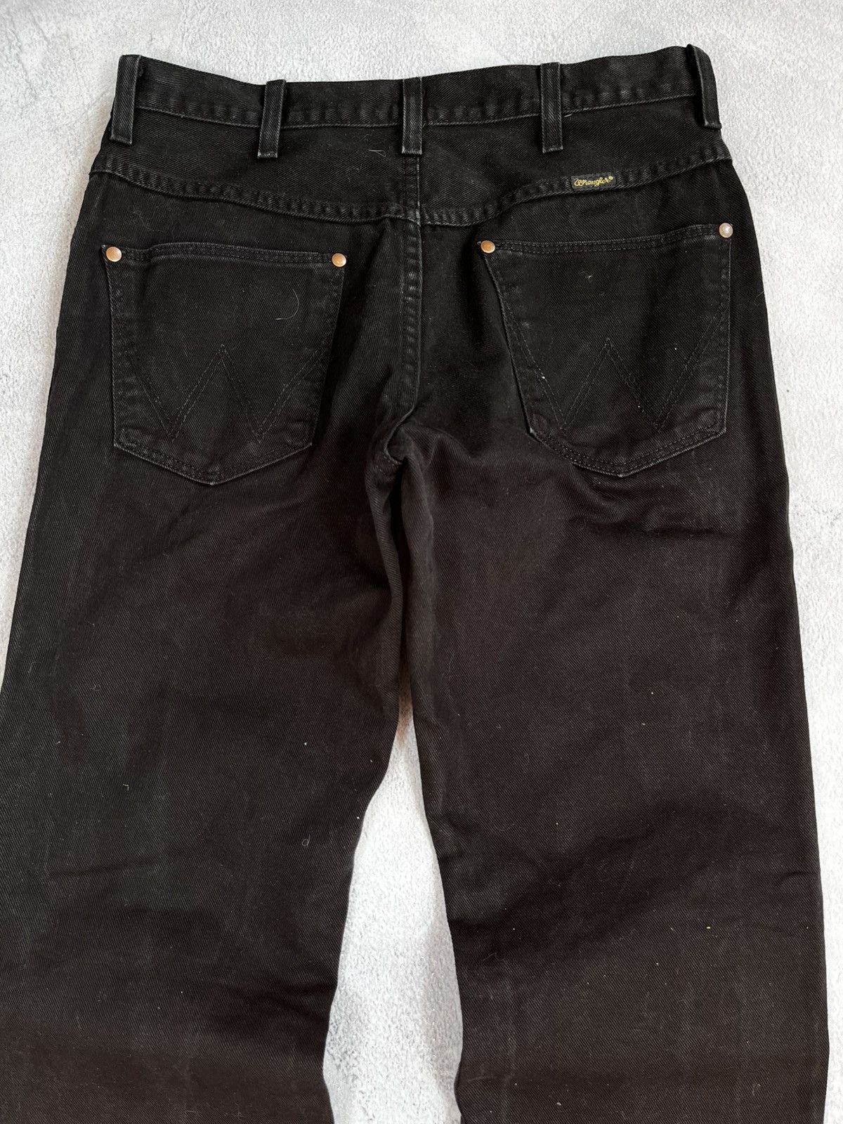 Japanese Brand × Vintage Vintage Y2K Wrangler straight denim jeans streetwear Size US 34 / EU 50 - 4 Thumbnail