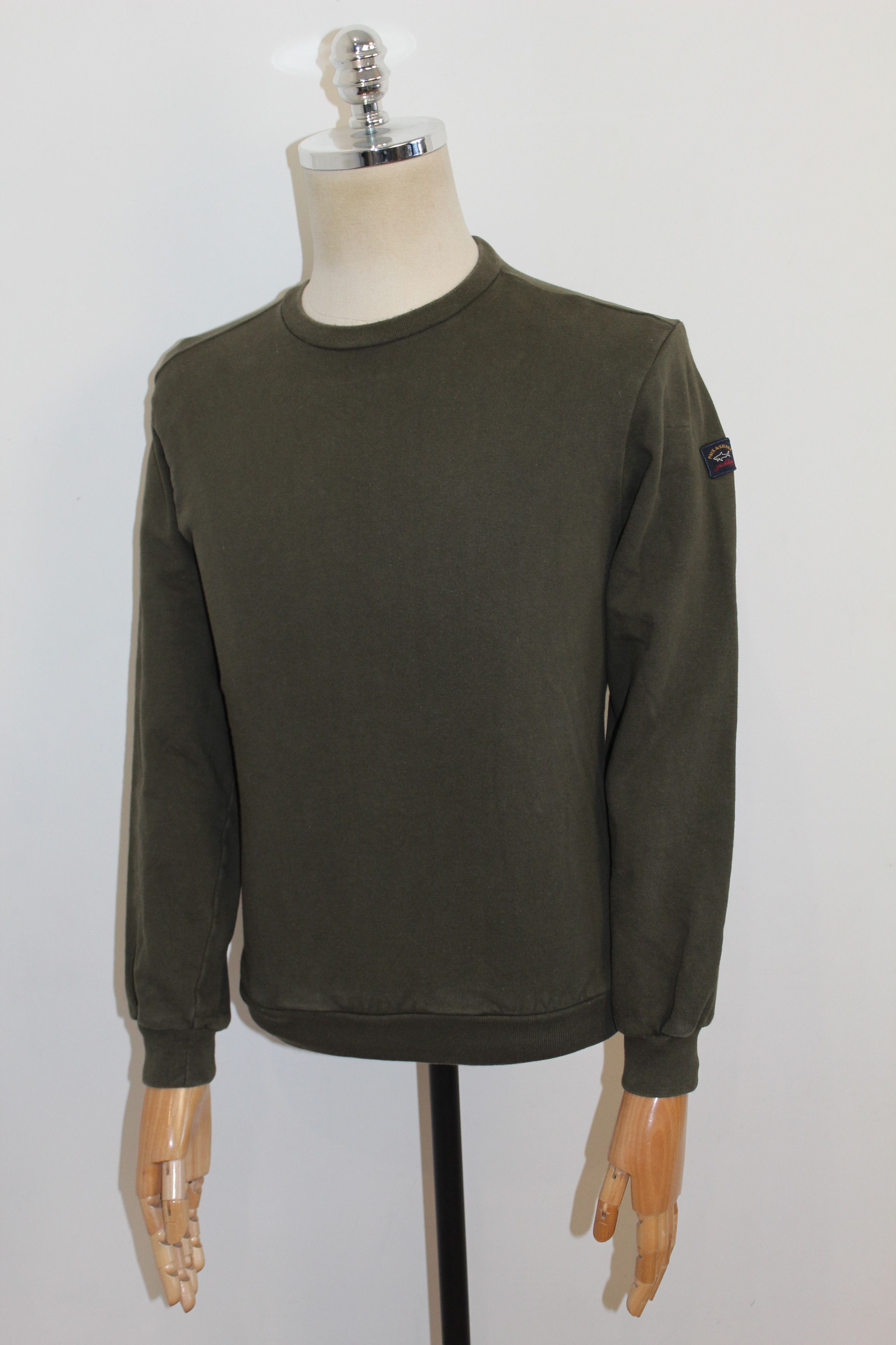 Paul & Shark Men's Paul&Shark Khaki Swetshirt Size S Size US S / EU 44-46 / 1 - 4 Thumbnail