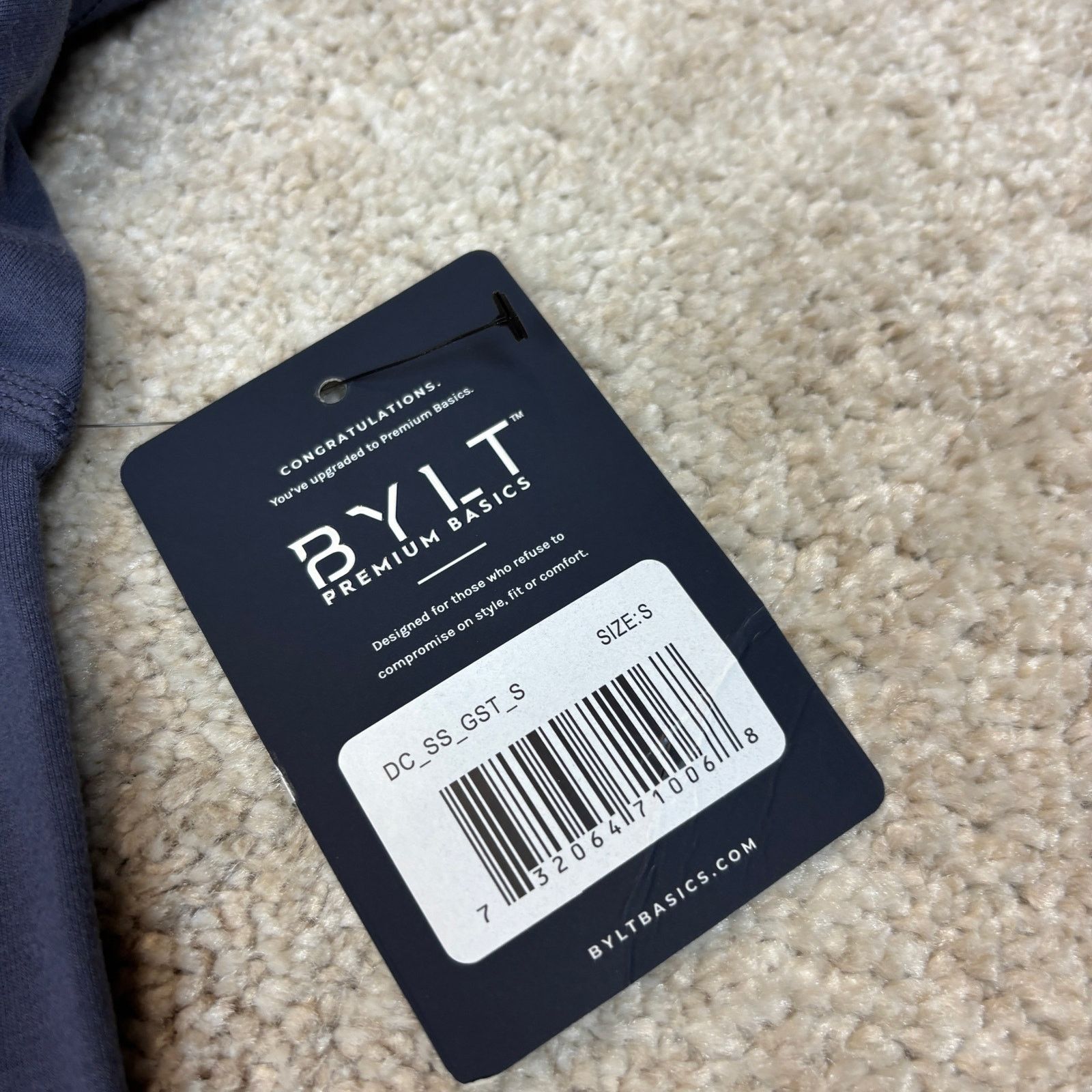 Other NWT Bylt Premium Basics Drop Cut Short Sleeve Shirt Men's S Size US S / EU 44-46 / 1 - 7 Thumbnail