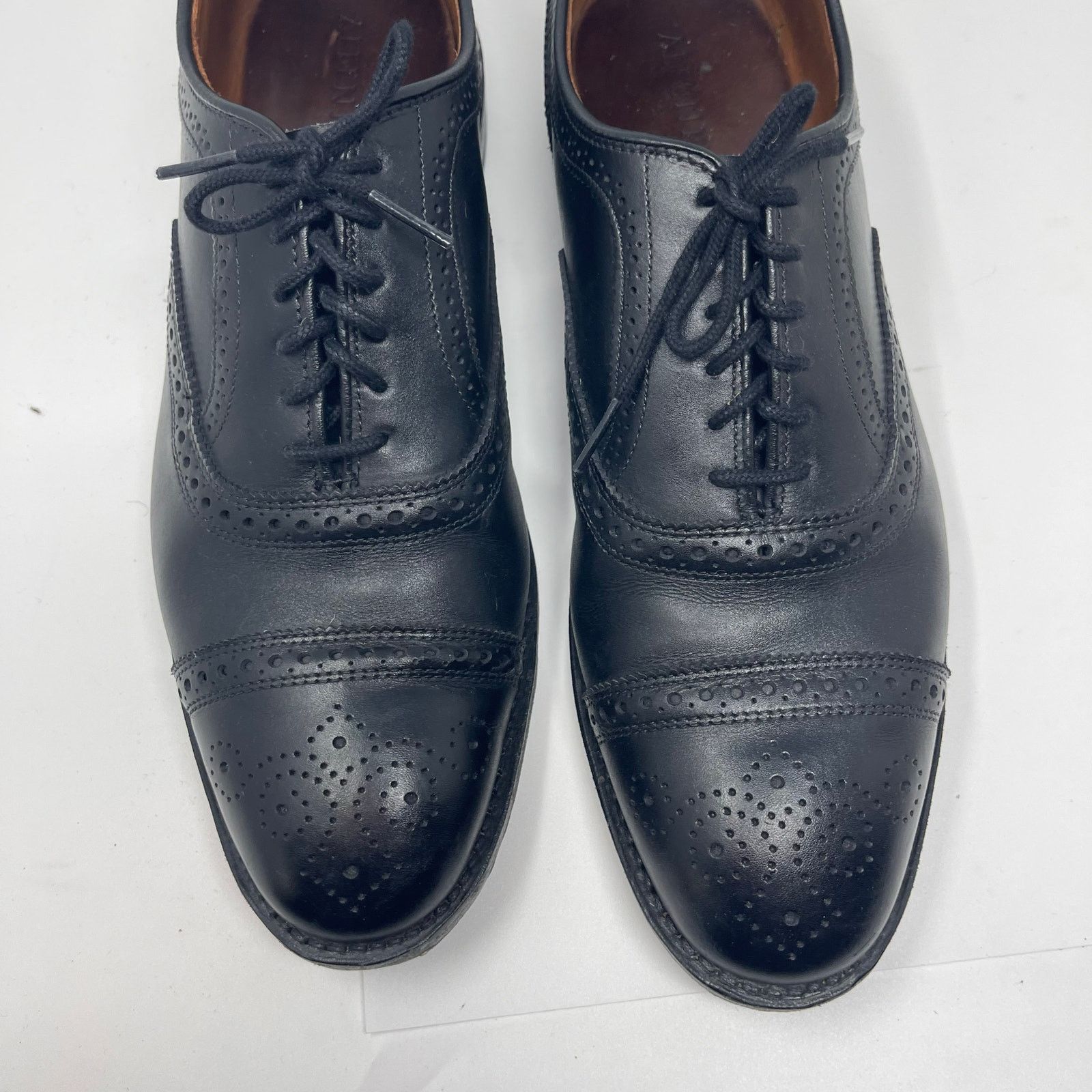 Allen Edmonds Allen Edmonds Strand Cap-toe Oxford Dress Shoes black 10.5 Size US 10.5 / EU 43-44 - 5 Thumbnail