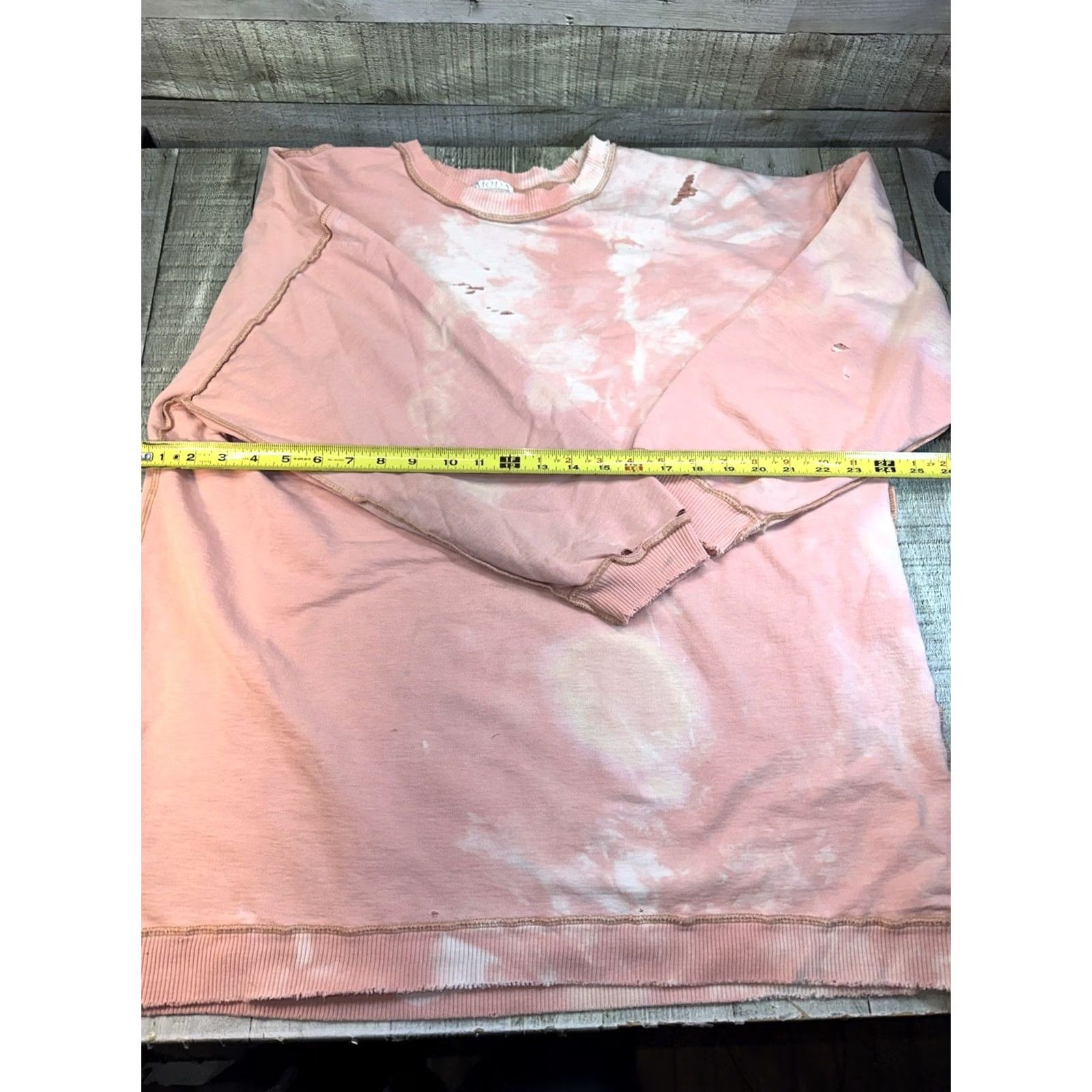 Vintage VINTAGE Moda International Sweater Women Pullover 80s 90s Pink Distressed Size L Womens Size L / US 10 / IT 46 - 7 Thumbnail