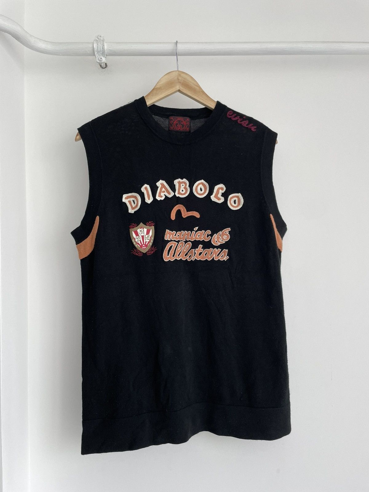 Evisu Very Rare ❗️Evisu Archive Diabolo ONI Maniac 666Allstars Vest Size US L / EU 52-54 / 3 - 1 Thumbnail