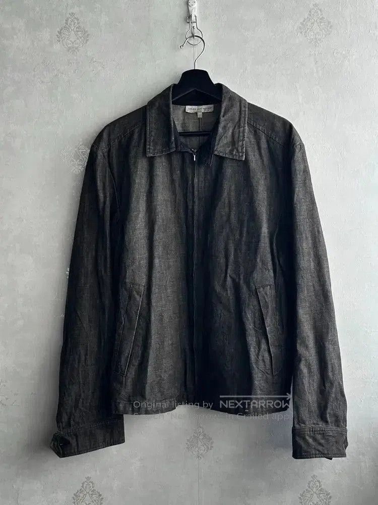 Sz 50 Dries Van Noten Denim Work Jacket.