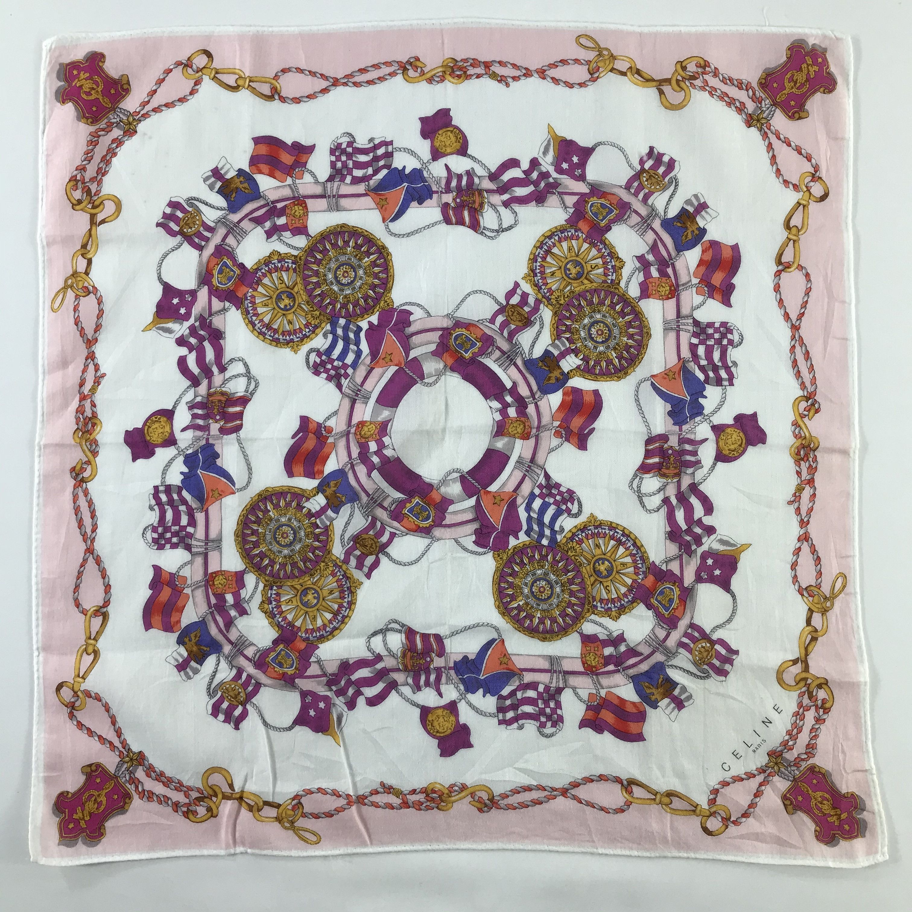 Celine × Vintage Celine Neckerchief / Bandana / Handkerchief Size ONE SIZE - 3 Thumbnail