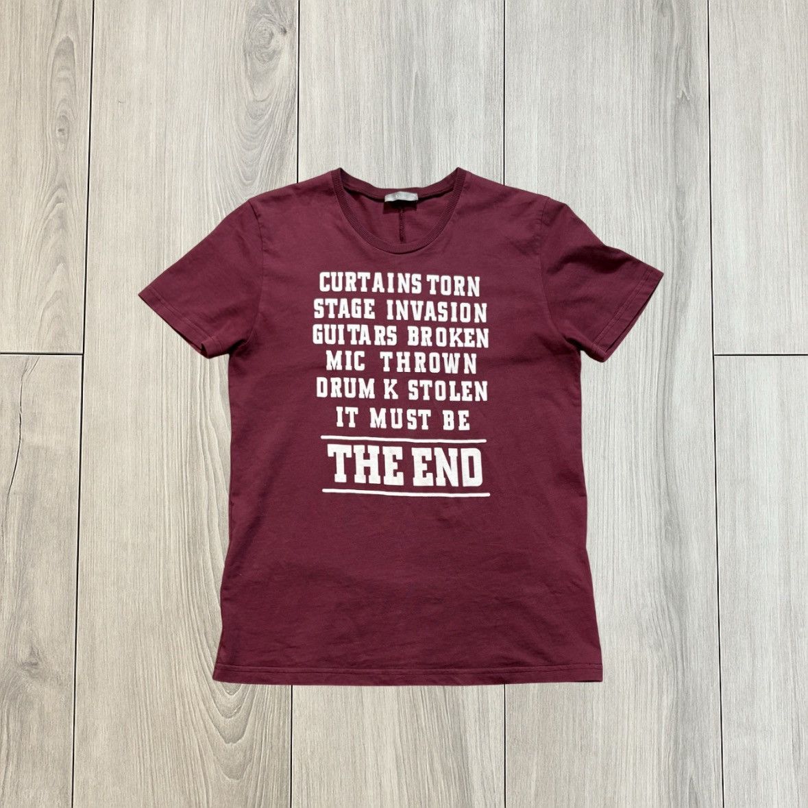 Dior × Hedi Slimane Dior Homme AW05 The End Tee Shirt | Grailed