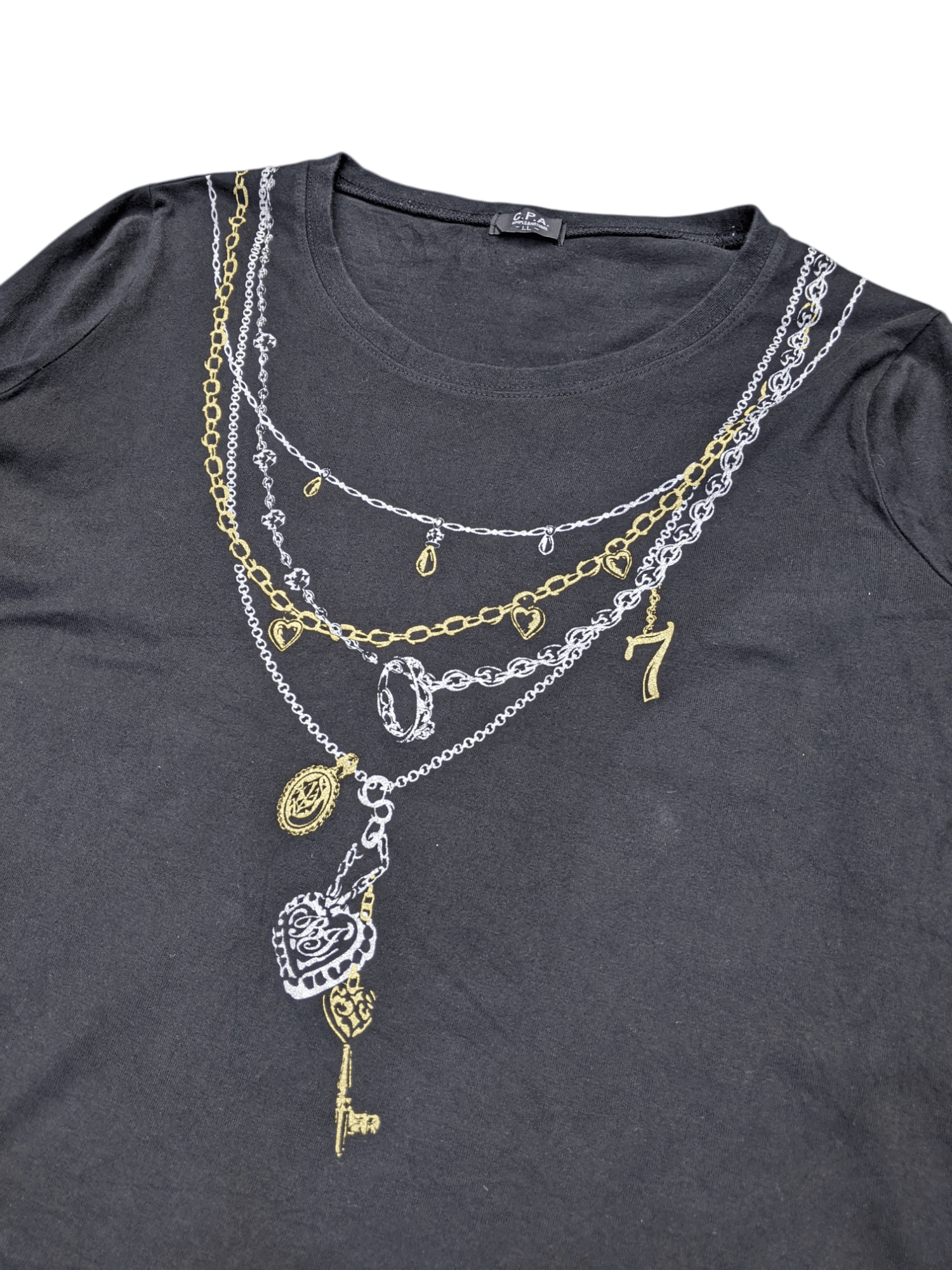 Japanese Brand C.P.A Japanese VKEI POEM 3D Chain Necklaces Size L / US 10 / IT 46 - 3 Thumbnail
