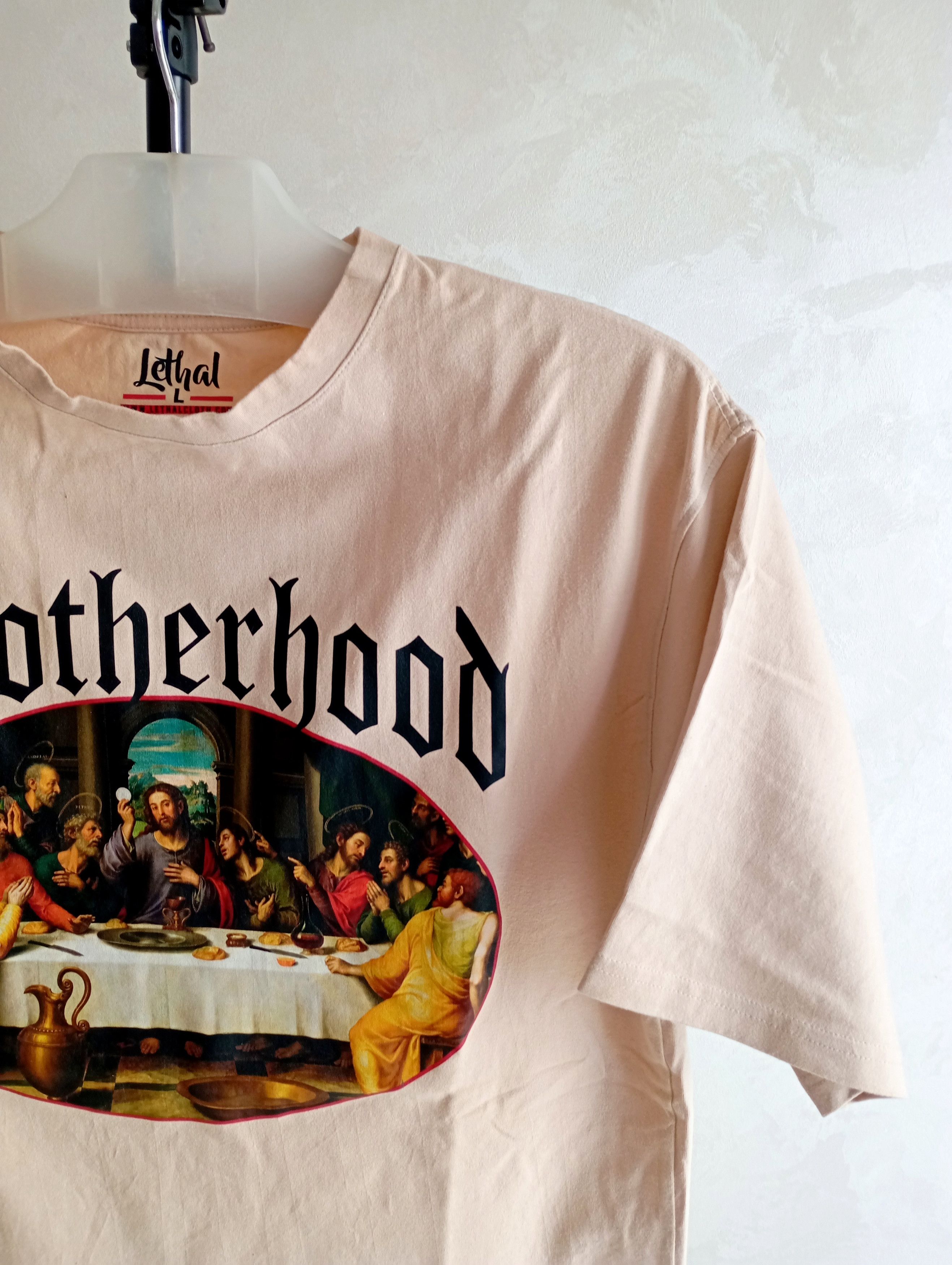 Vintage Vintage Brotherhood Made in USA tshirt. Size US L / EU 52-54 / 3 - 2 Thumbnail