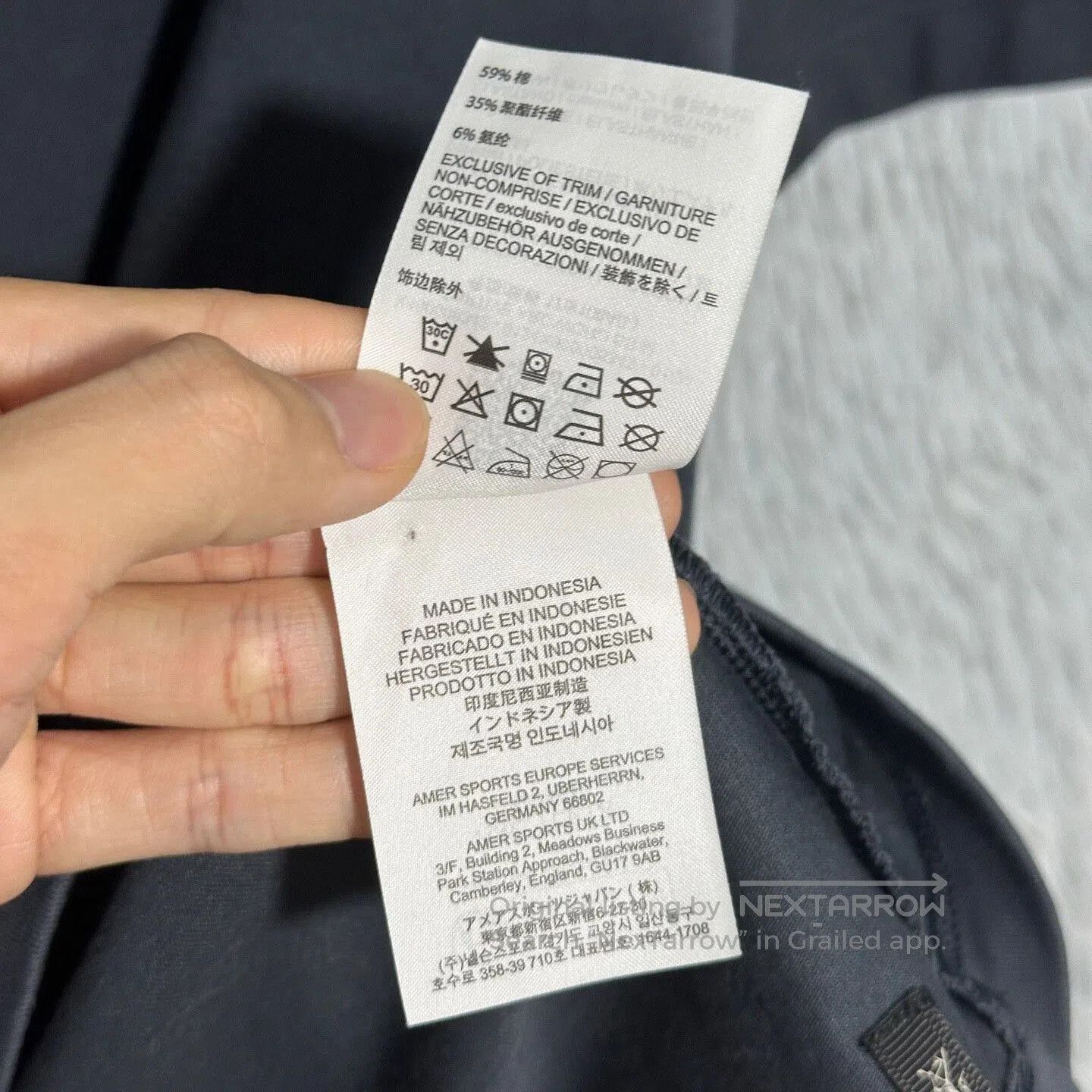 Arc'teryx Arcteryx Captive Arc'Word Logo Embroidered T-Shirt. Size US L / EU 52-54 / 3 - 8 Thumbnail