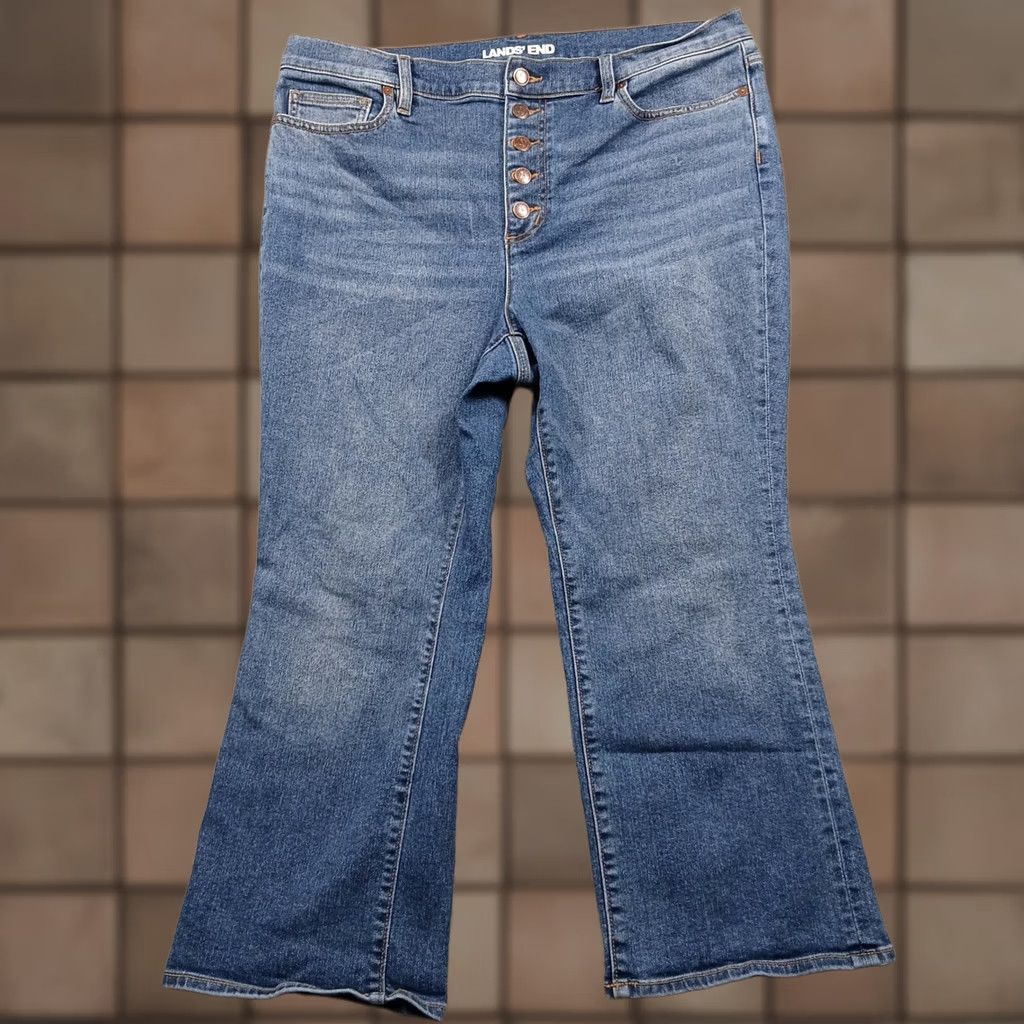 Lands' End VINTAGE Lands' End Jeans Size 38" / US 16 / IT 52 - 1 Thumbnail