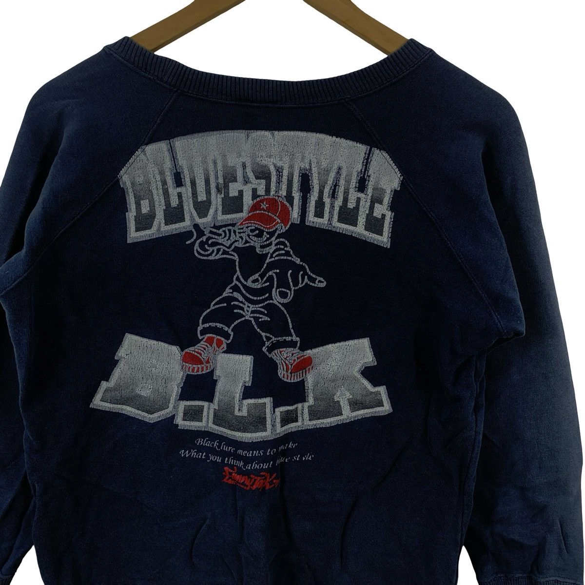 Vintage Vintage HIP HOP GRAPHIC Crewneck Sweatshirt Streetwear Size US S / EU 44-46 / 1 - 9 Thumbnail