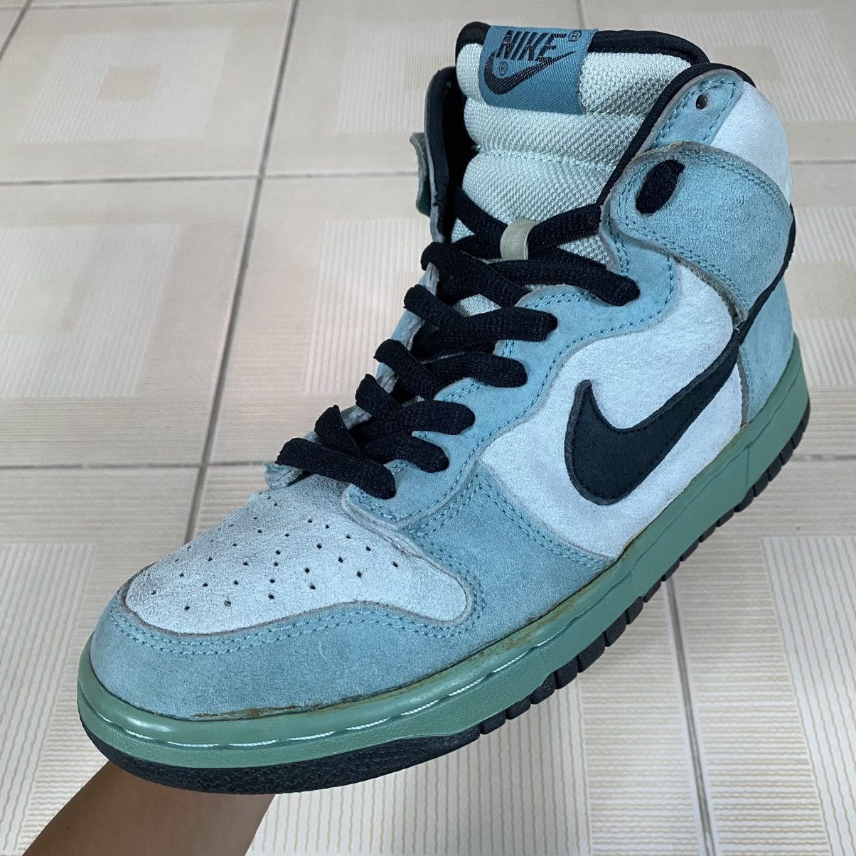 Nike SB Dunk High Sea Crystal 2004 Size US 8 / EU 41 - 9 Thumbnail