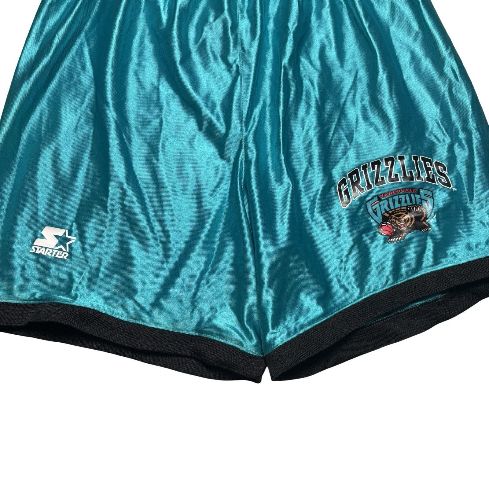 Starter Vintage Starter Vancouver Grizzlies Basketball Shorts L NWT Size US 30 / EU 46 - 2 Thumbnail
