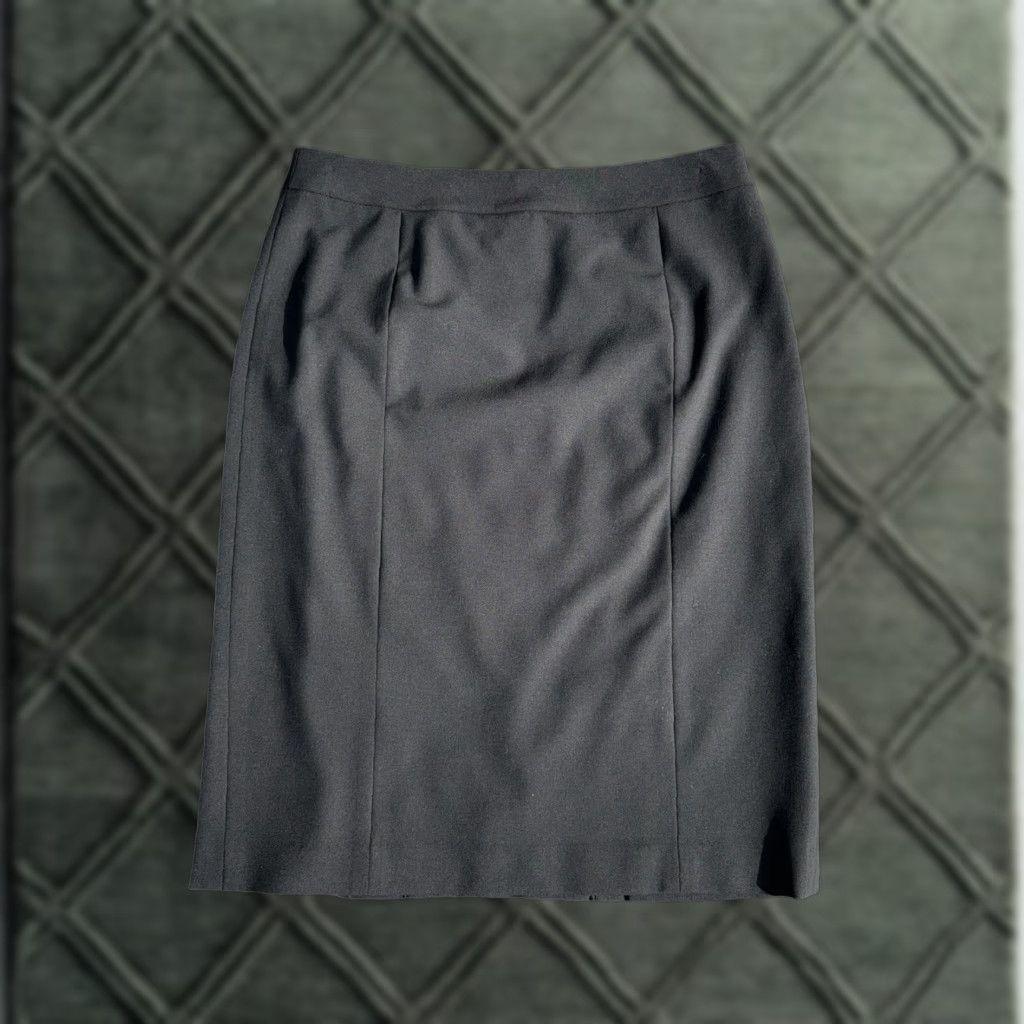 Vintage Lafayette 148 New York Pencil Skirt Black Size 8 Women Knee Length Skirt Regular 8 Mens? Women Size 30" / US 8 / IT 44 - 1 Thumbnail