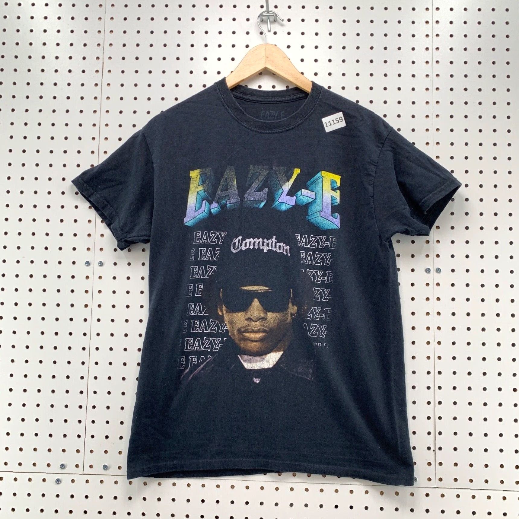Vintage Eazy E Rap Tee Shirt Mens Medium Black Hip Hop 90s Compton NWA EAZY-E T-Shirt Size US M / EU 48-50 / 2 - 2 Thumbnail