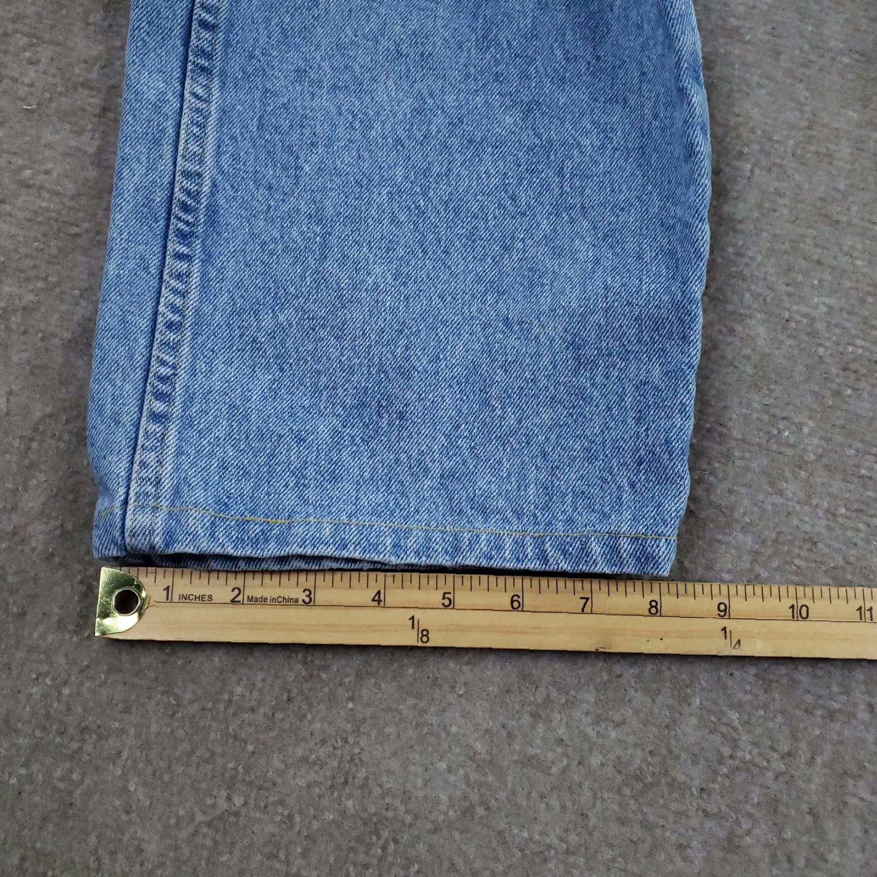 Wrangler VINTAGE Wrangler Regular Fit Jeans Mens 40x30 Blue Straight Leg Denim 38x24 Size US 40 / EU 56 - 4 Thumbnail