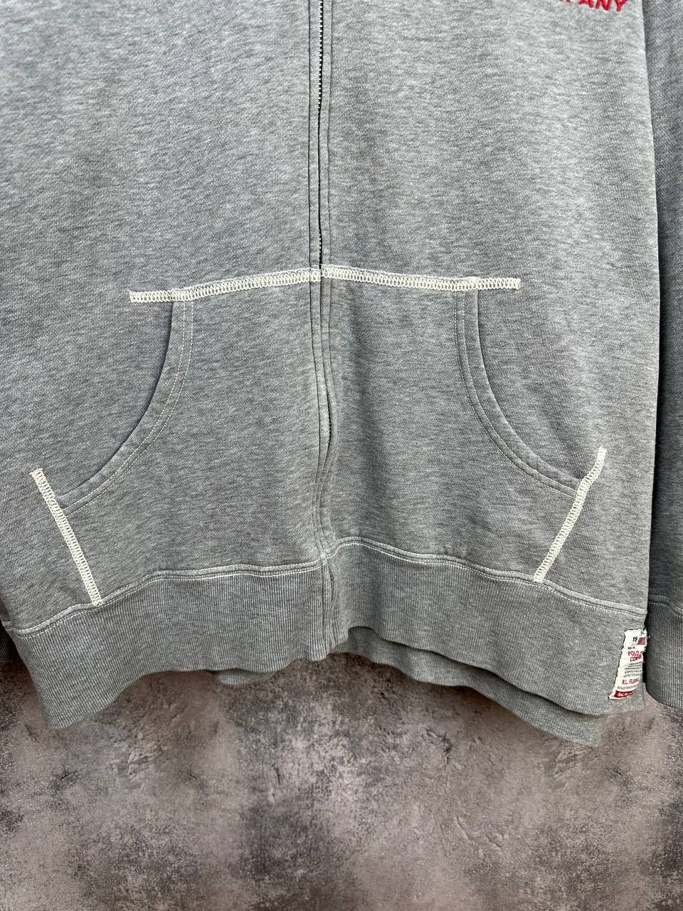 Ralph Lauren Ralph Lauren Fleece Y2K Vintage #67 Full Zip Hoodie Patch Size US XL / EU 56 / 4 - 7 Thumbnail