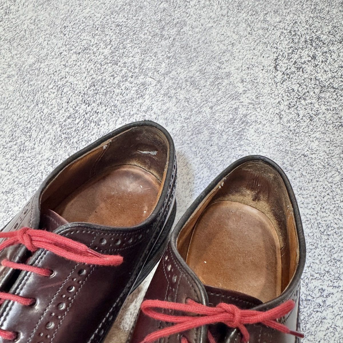 Church's × Handmade Church’s Grafton Wingtip Brogues Burgundy US8.5 UK7.5 Size US 8.5 / EU 41-42 - 14 Thumbnail