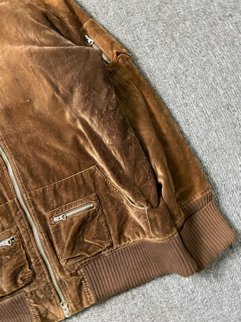 Japanese Brand Nano Second Velour Velvet Hooded Jacket (192) Size US L / EU 52-54 / 3 - 6 Thumbnail