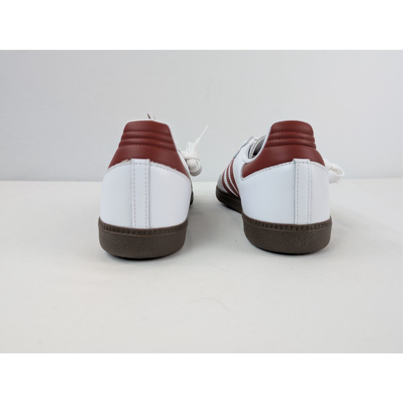 Adidas o1rshd1 Samba OG Sneaker in Footwear White / Preloved Ruby Size US 8.5 / EU 41-42 - 12 Thumbnail