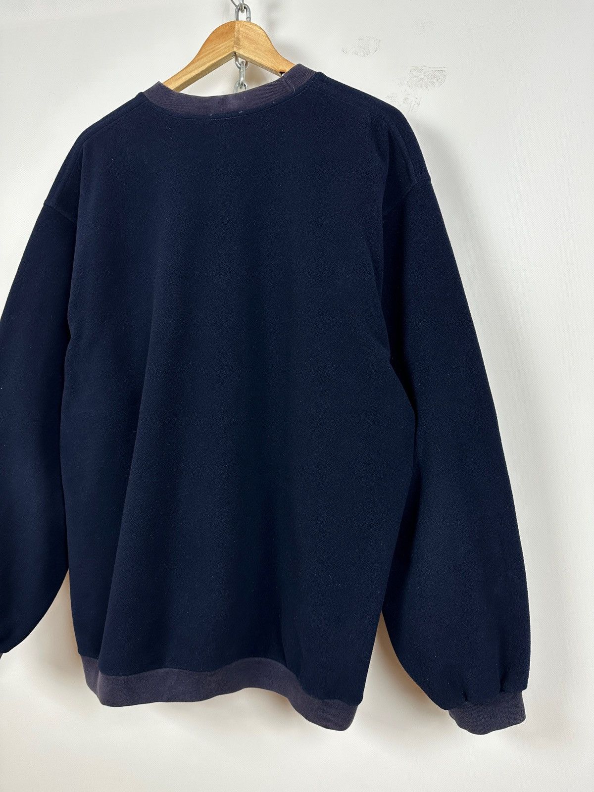 Dainese Vintage Dainese Windstopper Navy Blue Fleece Sweatshirt Size US XL / EU 56 / 4 - 12 Thumbnail