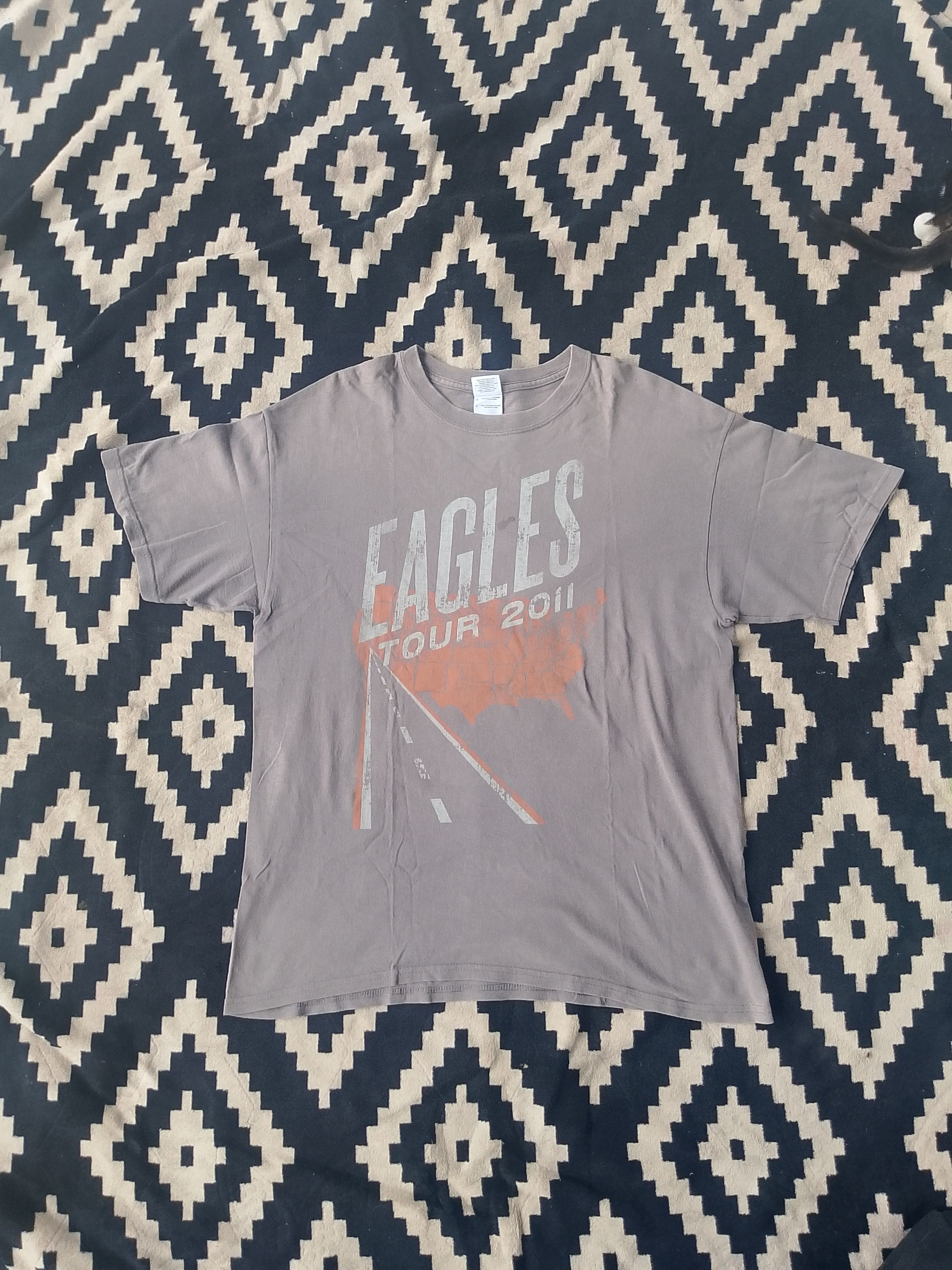 Band Tees Authentic 2011 Eagles Band Merch Asian Tour Size US L / EU 52-54 / 3 - 4 Thumbnail