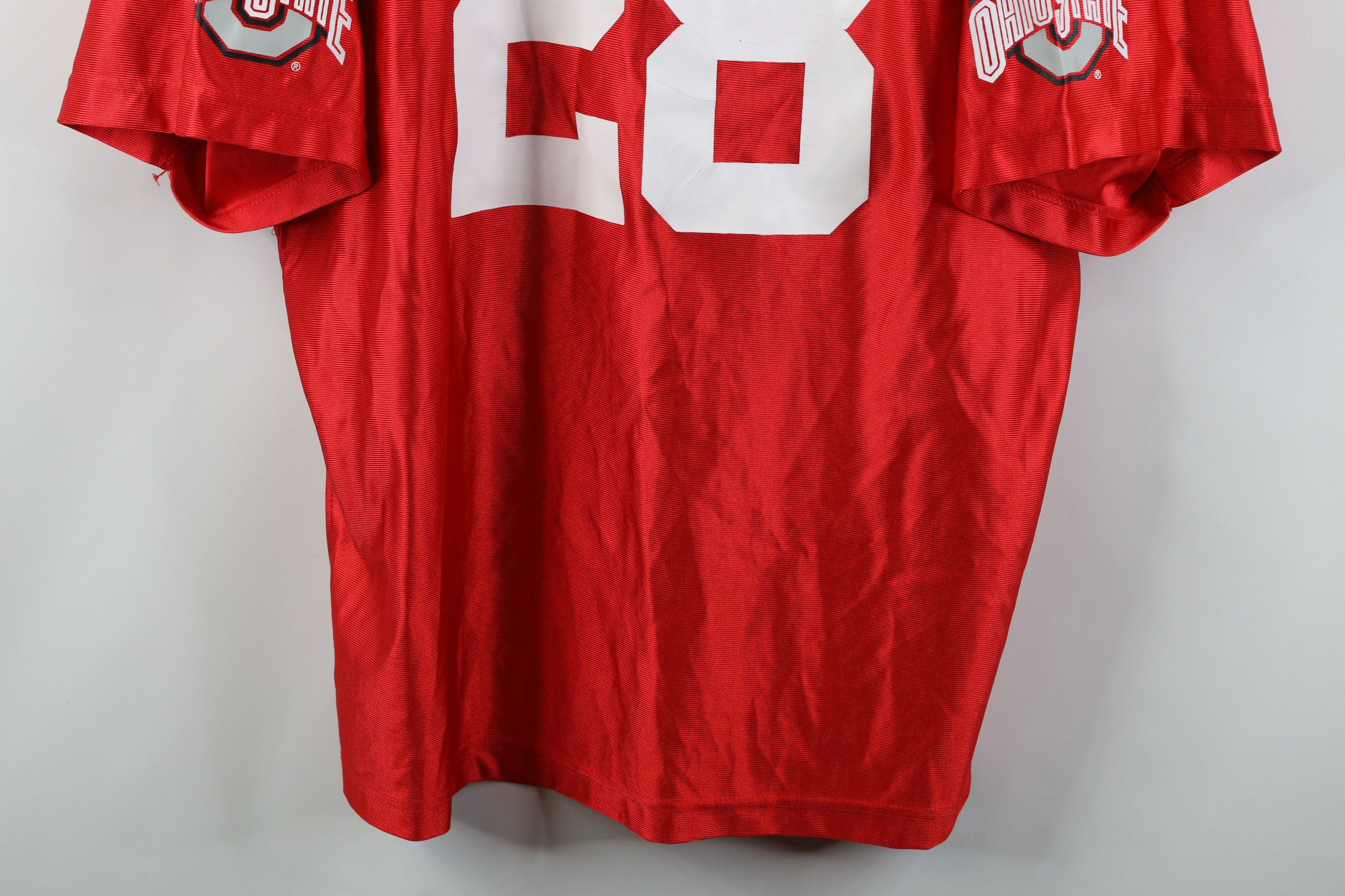 Vintage Vintage The Ohio State University Football Jersey Red #28 Size US XXL / EU 58 / 5 - 3 Thumbnail