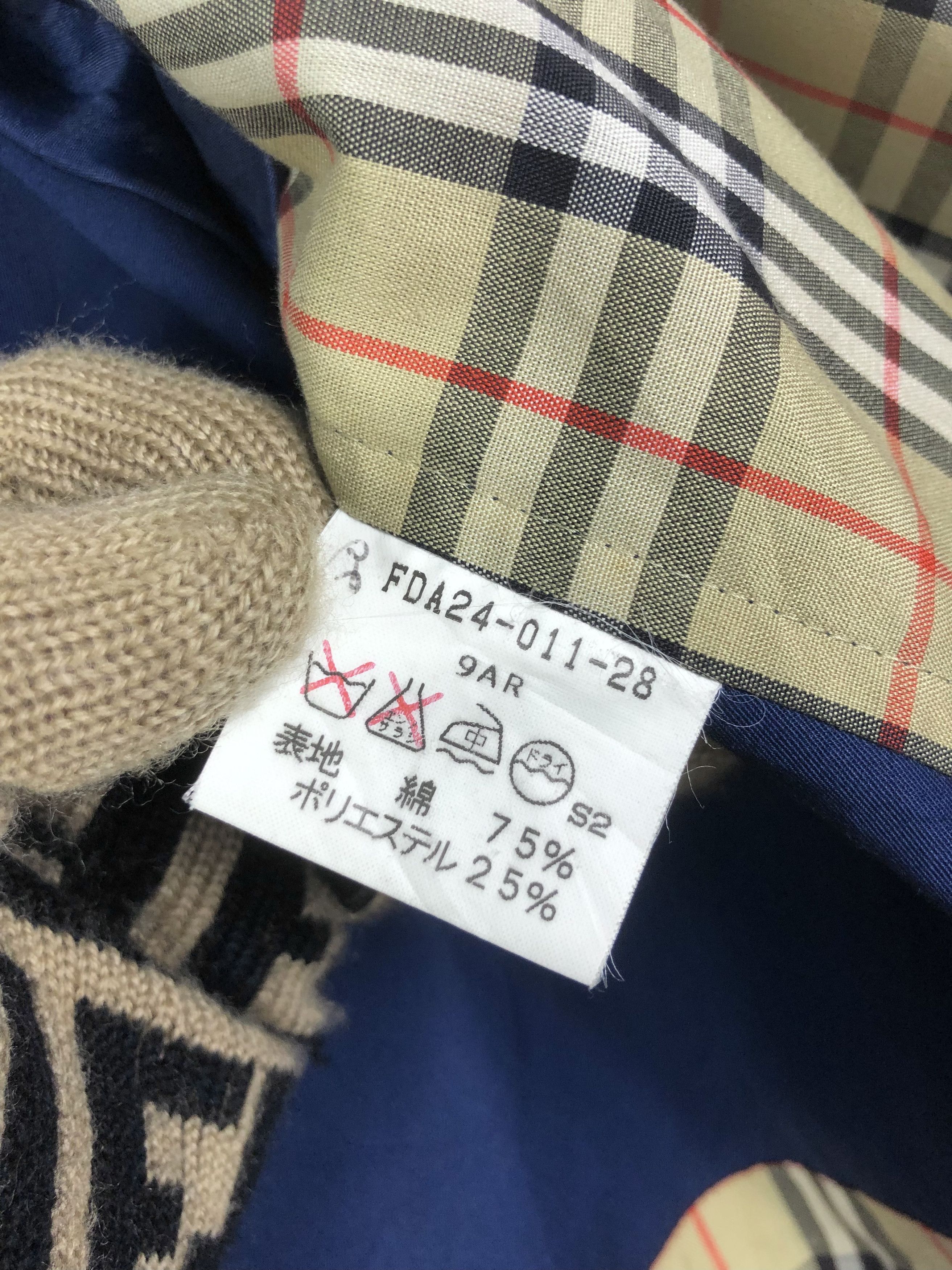 Burberry Prorsum Vintage Burberrys Nova Check Big Logo Trench Coat Jacket Size US M / EU 48-50 / 2 - 13 Thumbnail