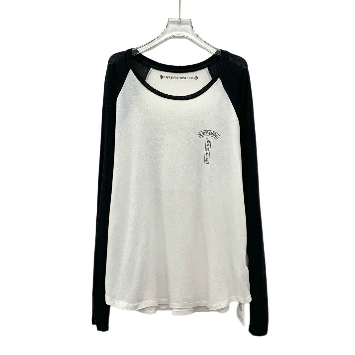 Chrome Hearts Chrome Hearts Horseshoe Print Long Sleeve T-Shirt K26WX Size L / US 10 / IT 46 - 1 Thumbnail