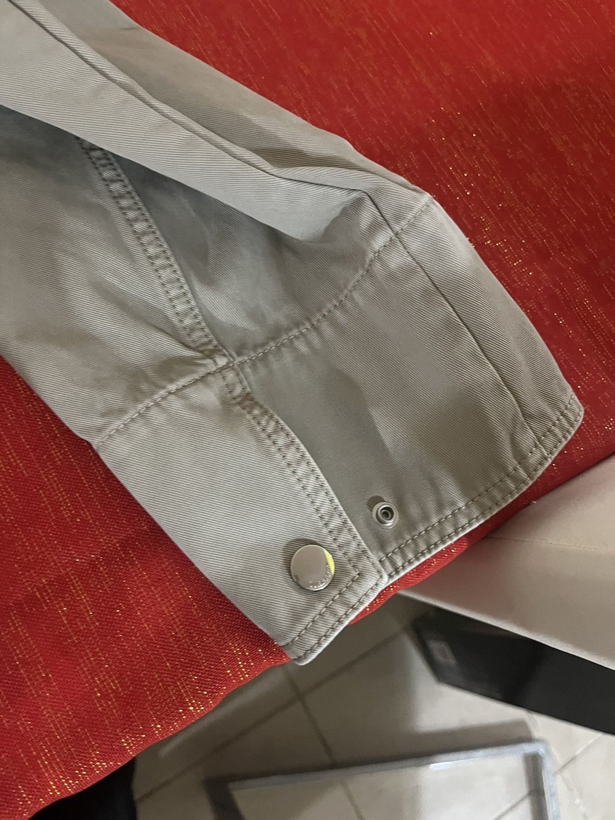 Burberry Burberry Corduroy-Collar Work Jacket Sz L Size US L / EU 52-54 / 3 - 11 Thumbnail