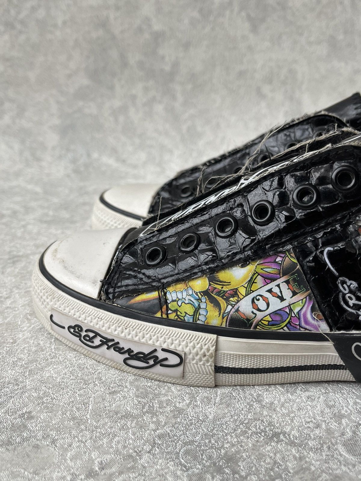 Ed Hardy Vintage Ed Hardy by Christian Audigier Slip On Shoes Size 6 Size US 6 / IT 36 - 2 Thumbnail