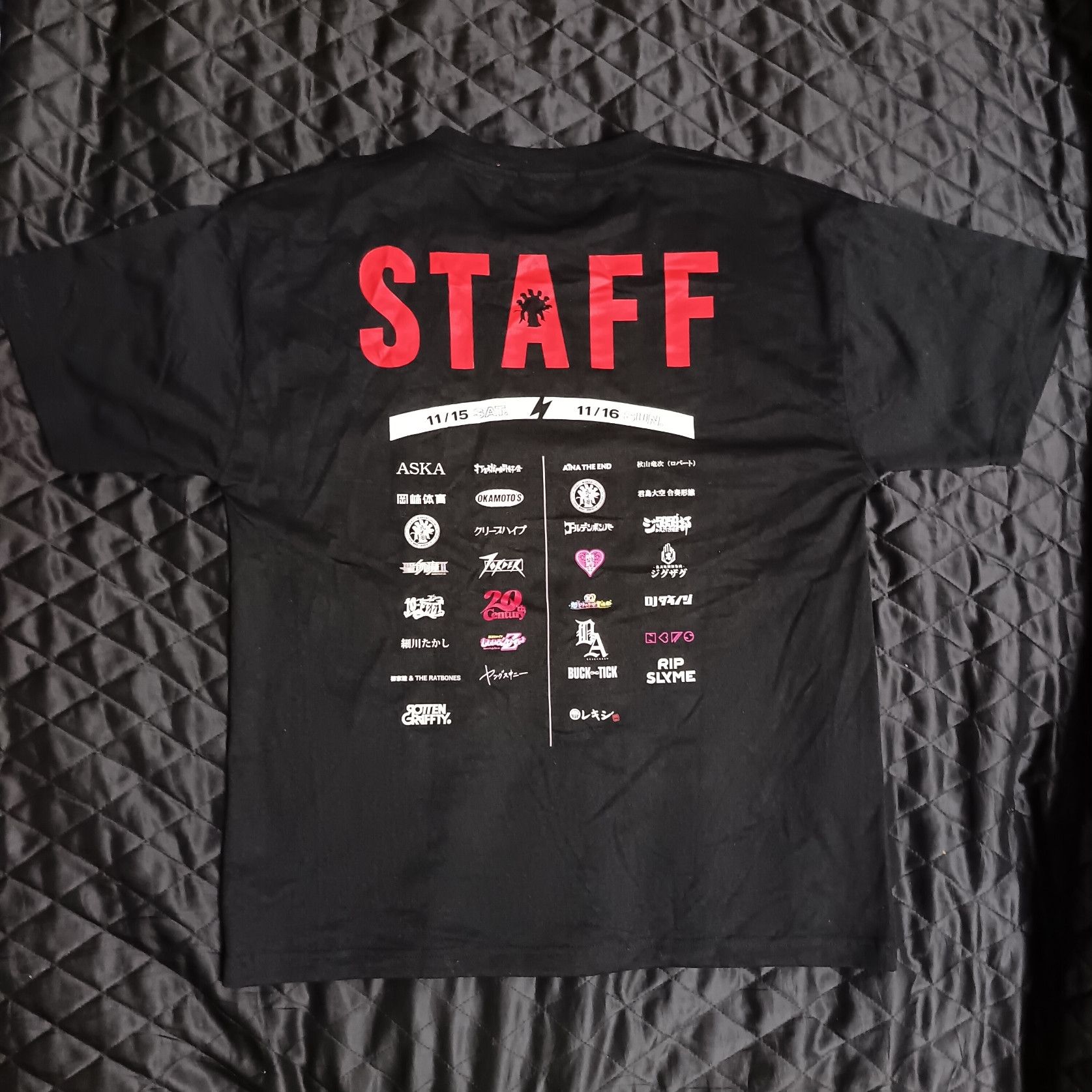 Japanese Brand Kishidan Banpaku Japanese Rock Band Festival Staff Tee Size US XL / EU 56 / 4 - 4 Thumbnail
