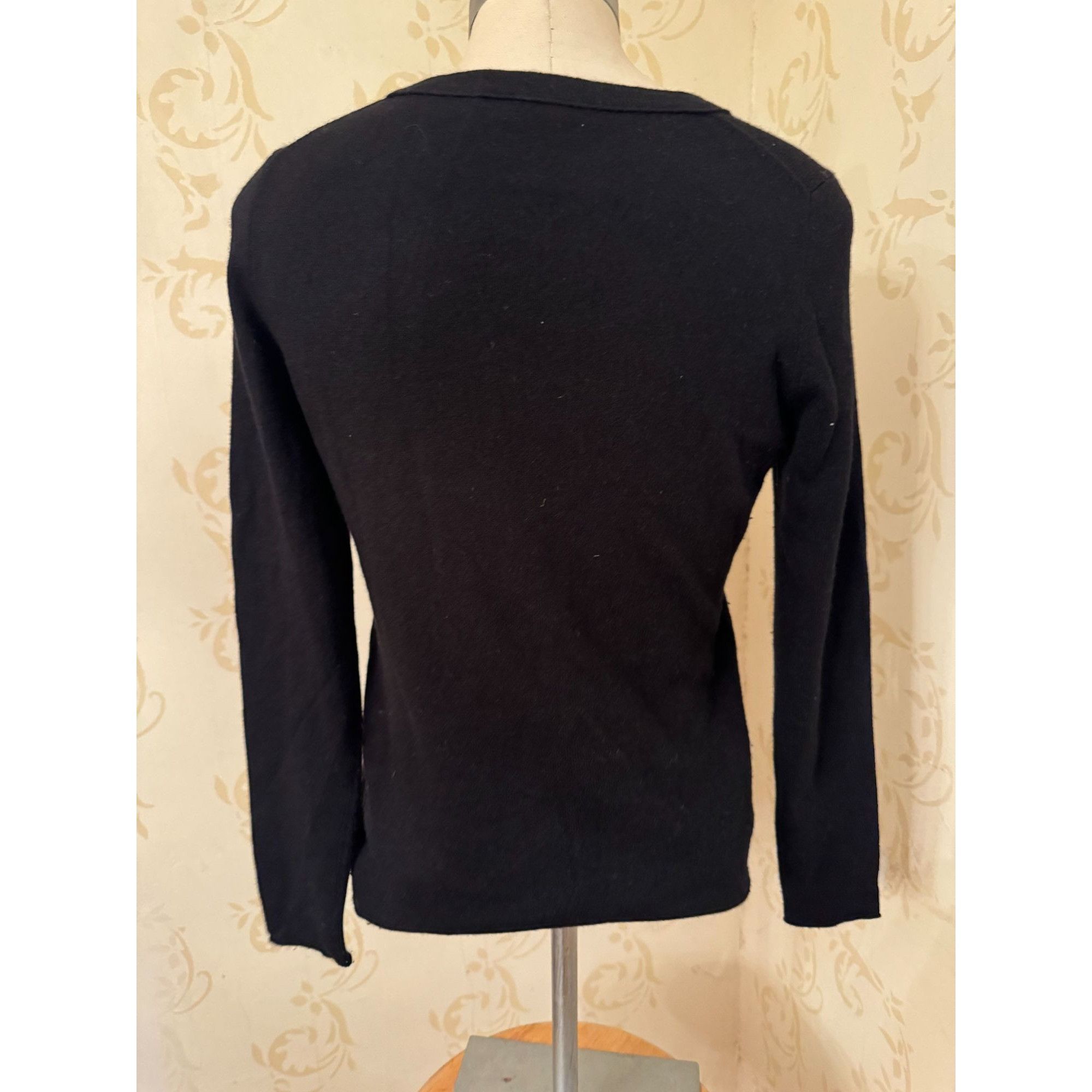 J.Crew J.Crew 100% Cashmere Black Sweater Ladies Small Size S / US 4 / IT 40 - 3 Thumbnail