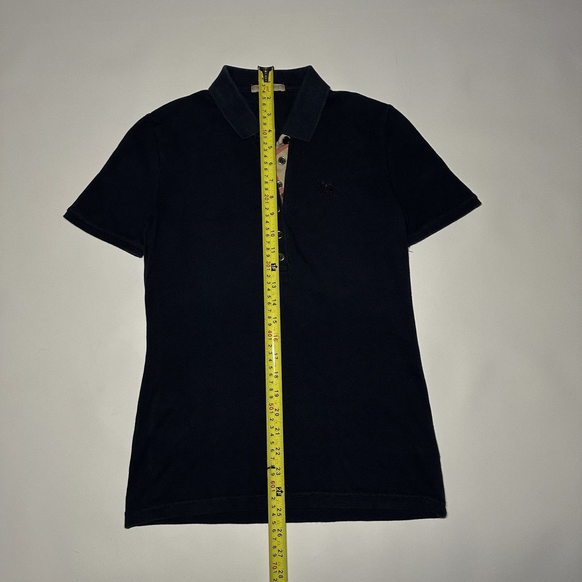 Burberry Burberry Women’s Polo Shirt Navy Blue Short Sleeve Size S Size S / US 4 / IT 40 - 14 Thumbnail