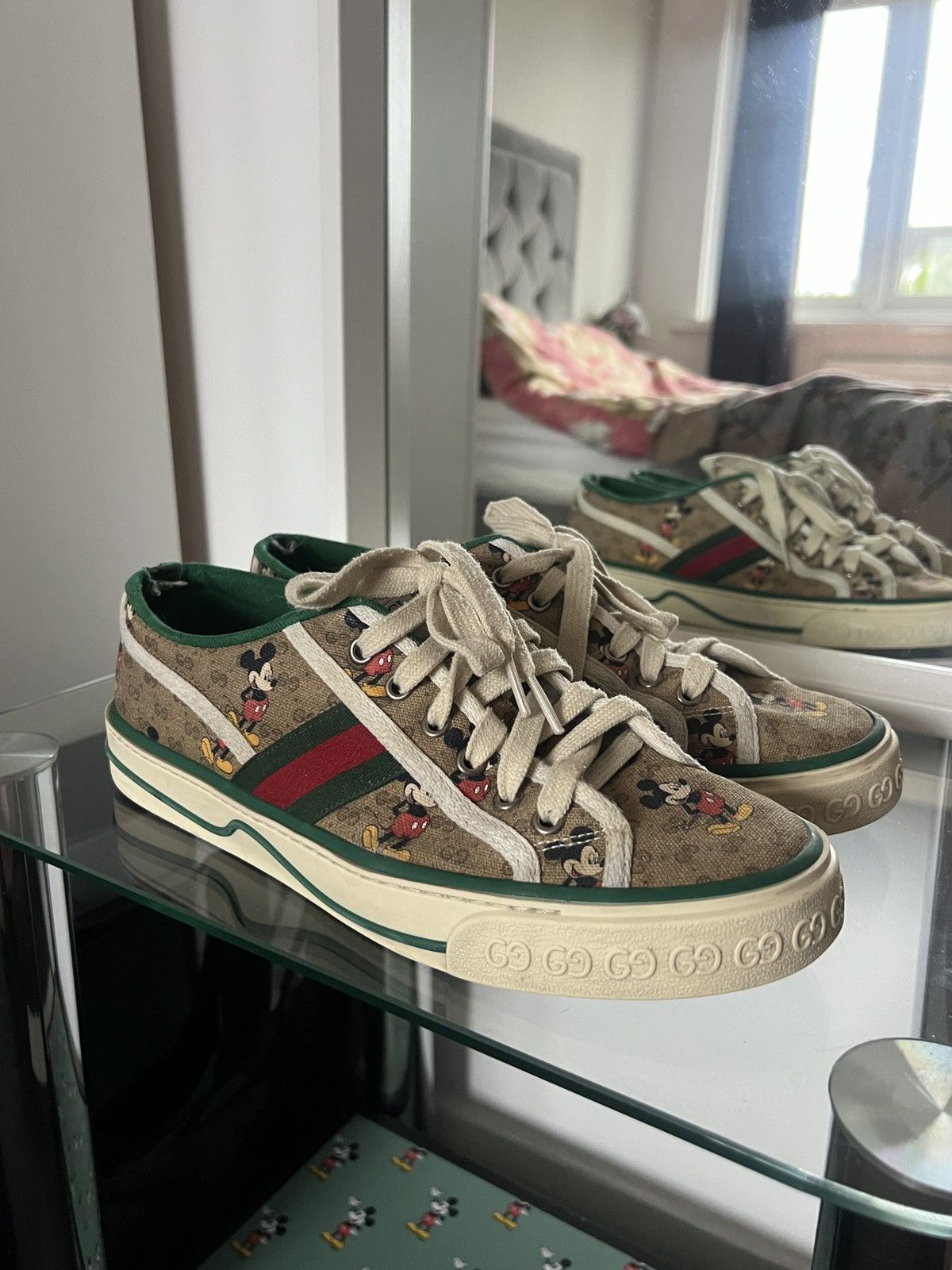 Gucci Gucci&Disney tennis 1977 “Mickey Mouse” Size US 7 / IT 37 - 1 Thumbnail