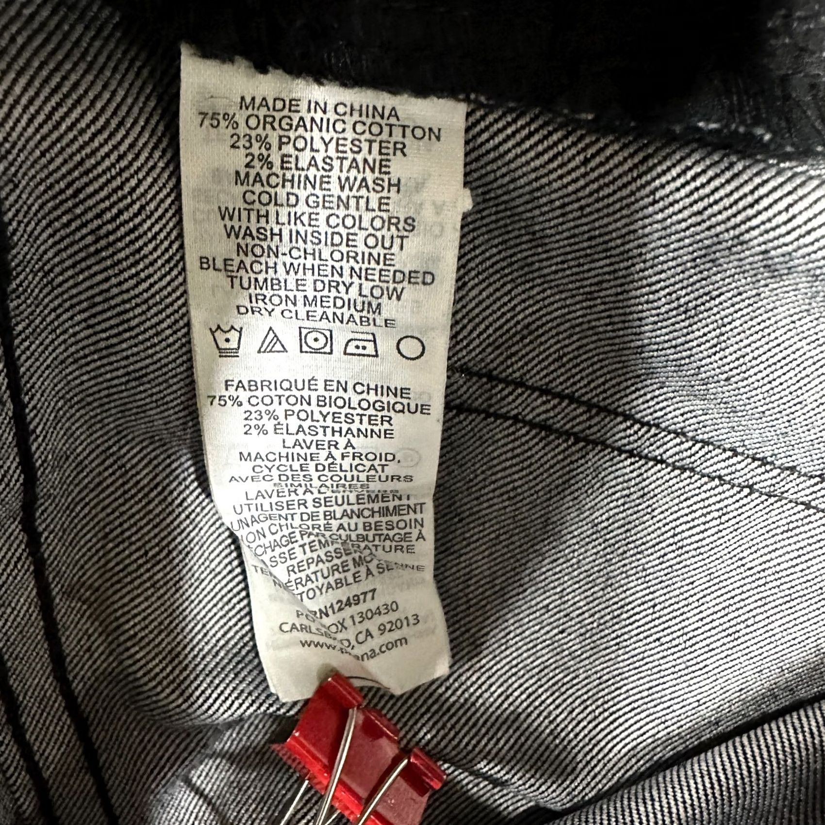 Prana Prana Jeans Womens 27 Ankle Black Organic Cotton Stretch Pockets Denim 5-Pocket Design Modern Classic Womens Jeans 27 Black Size 27" / US 4 / IT 40 - 6 Thumbnail