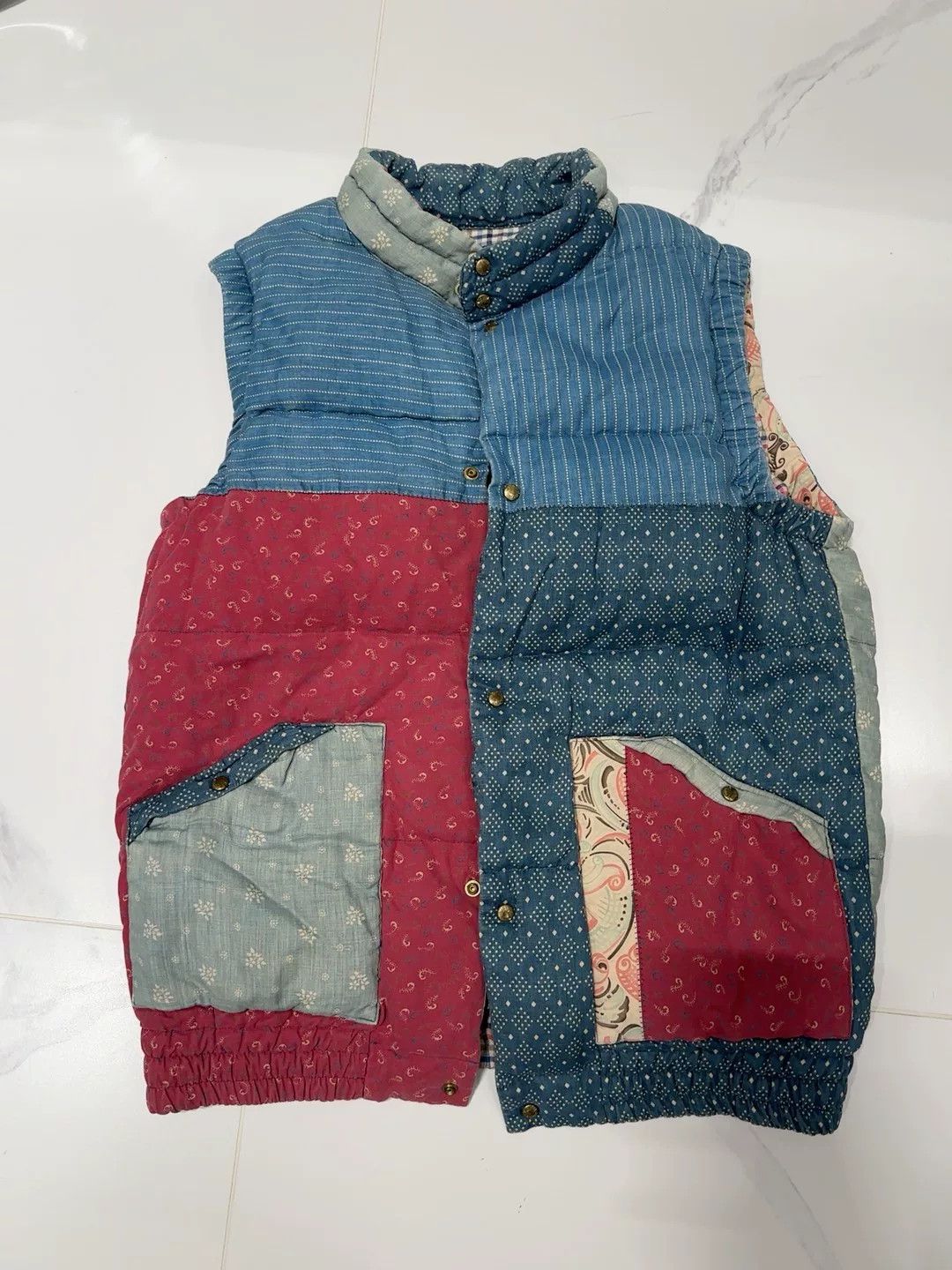 Visvim visvim Quilted Patchwork Down Vest Size US L / EU 52-54 / 3 - 1 Thumbnail